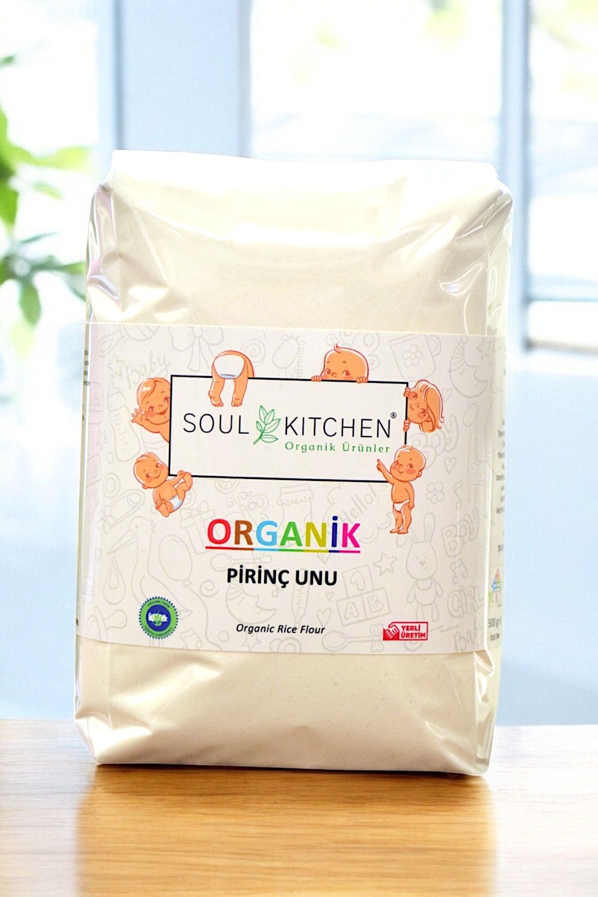 Soul Kitchen Organik Ürünler Organik Bebek Pirinç Unu 500gr