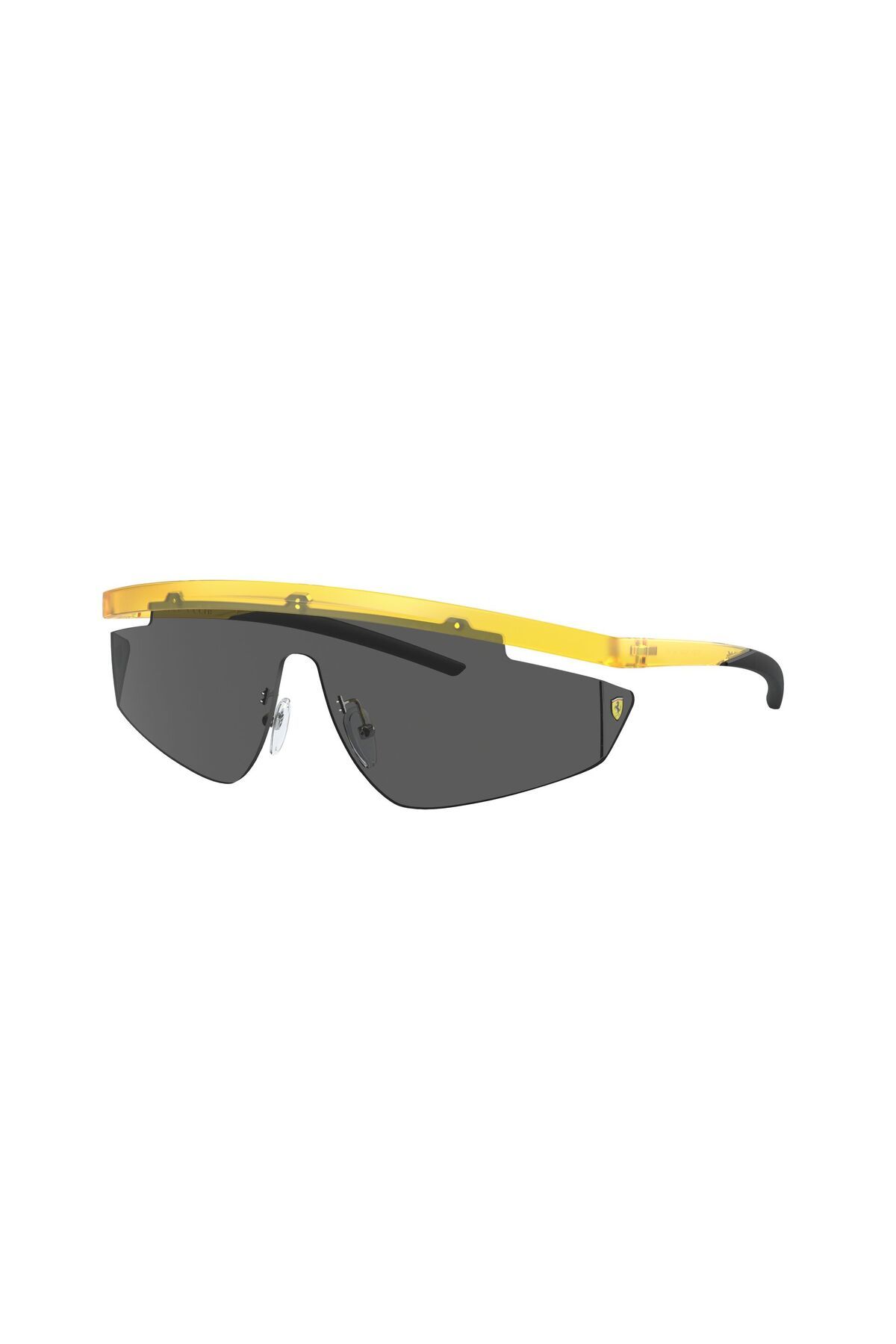 Scuderia Ferrari-0FZ6001 507/8740 Unisex Injected Opal matte yellow Irregular framless for Adult 1