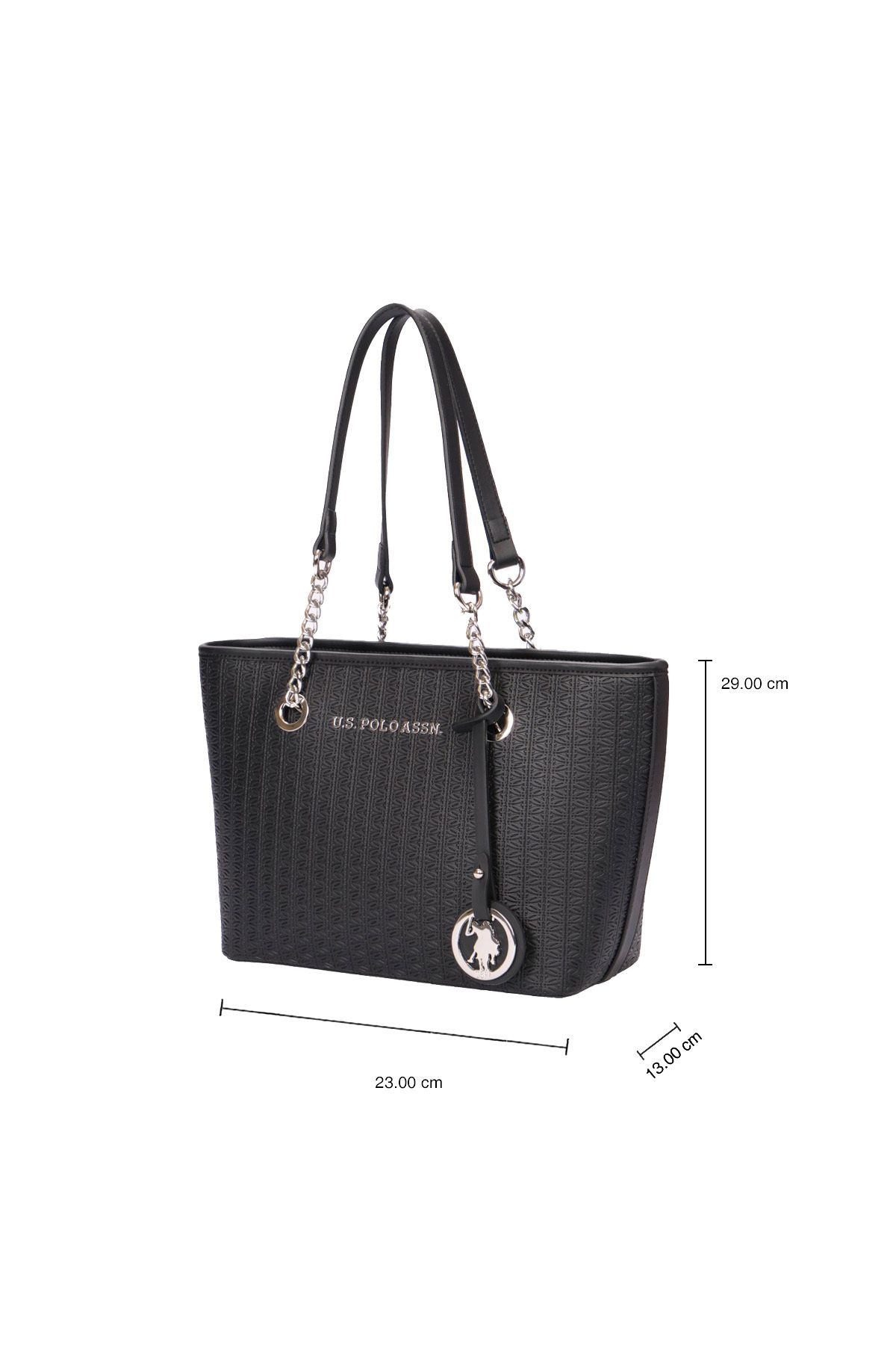 U.S. Polo Assn.-Geantă gri de umăr pentru femei Us8623 Exclusiv online 6