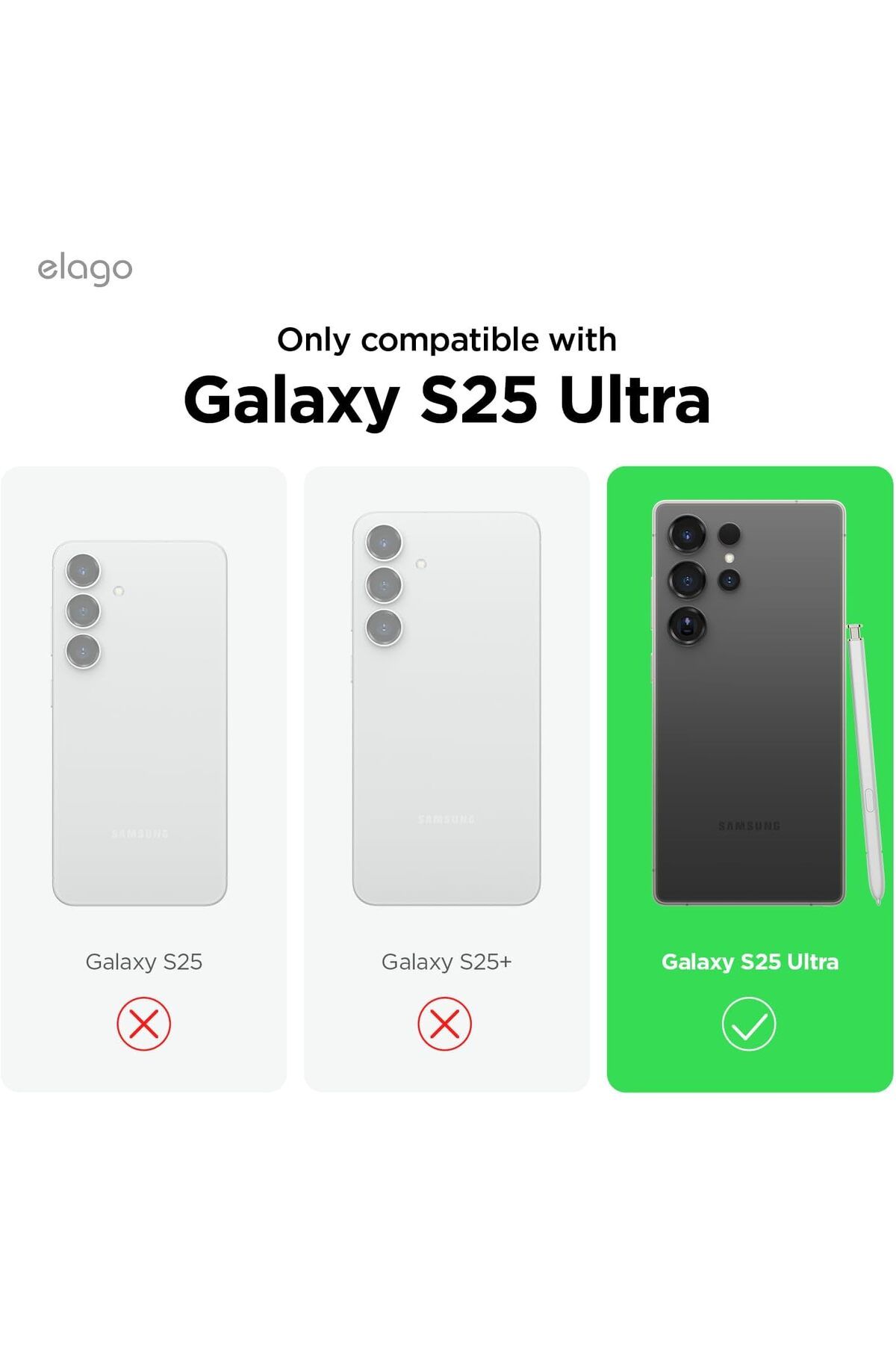 Elago-جراب مغناطيسي من السيليكون السائل لهاتف Samsung Galaxy S25 ULTRA متوافق مع MagSafe - رمادي متوسط 2