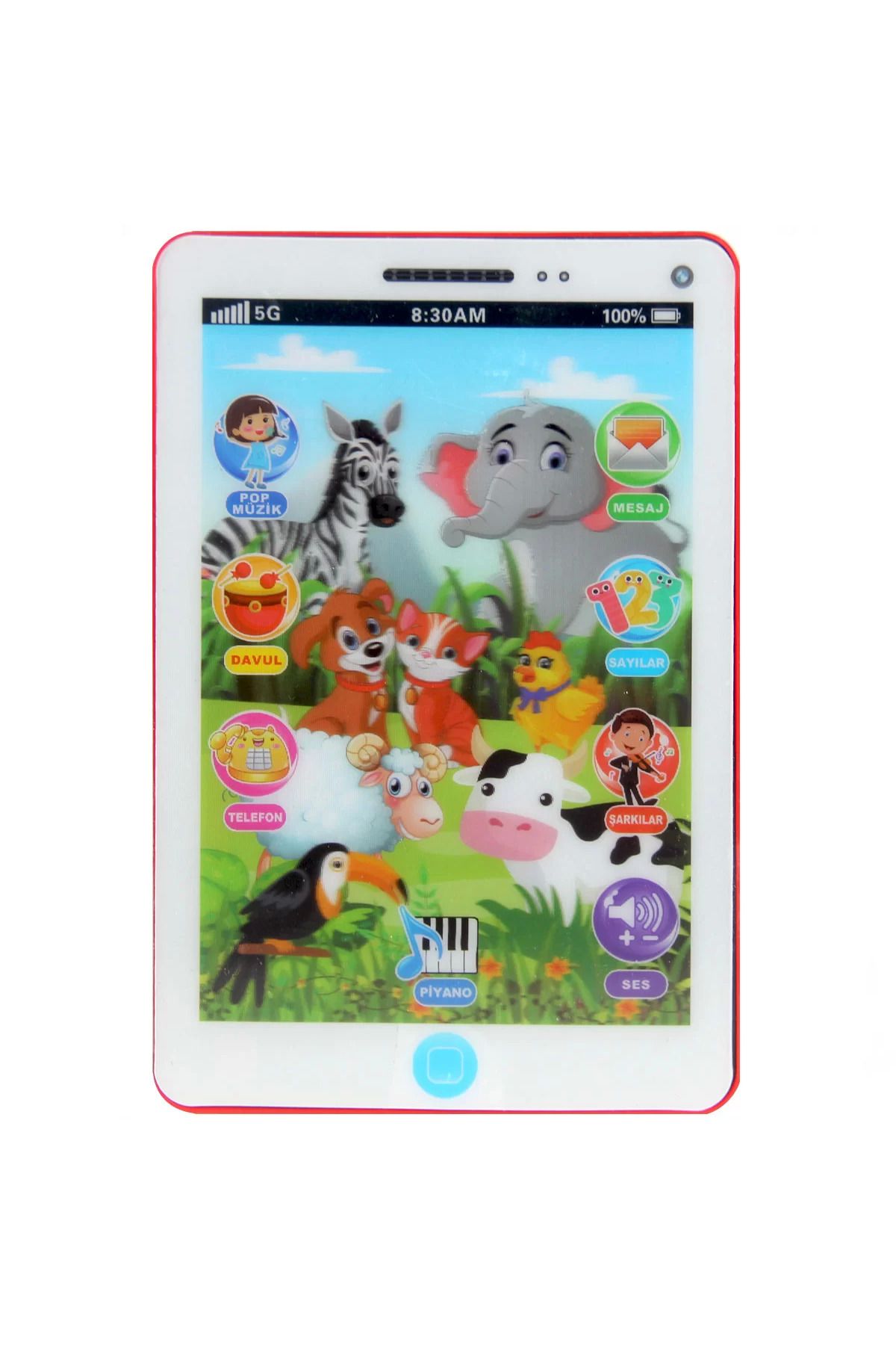 TOYFEST Eğlenceli Pilli Tablet