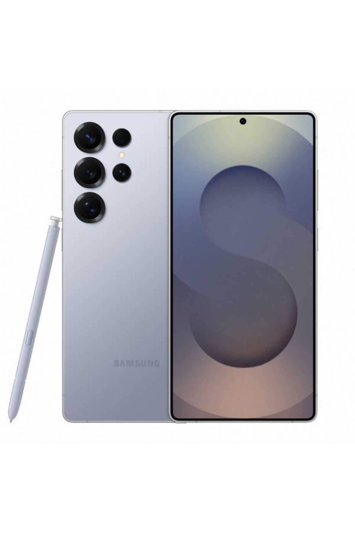 Samsung-سامسونج SM-S938B S25 Ultra 5G (12+256) جيجا بايت فضي تيتانيوم أزرق - 1