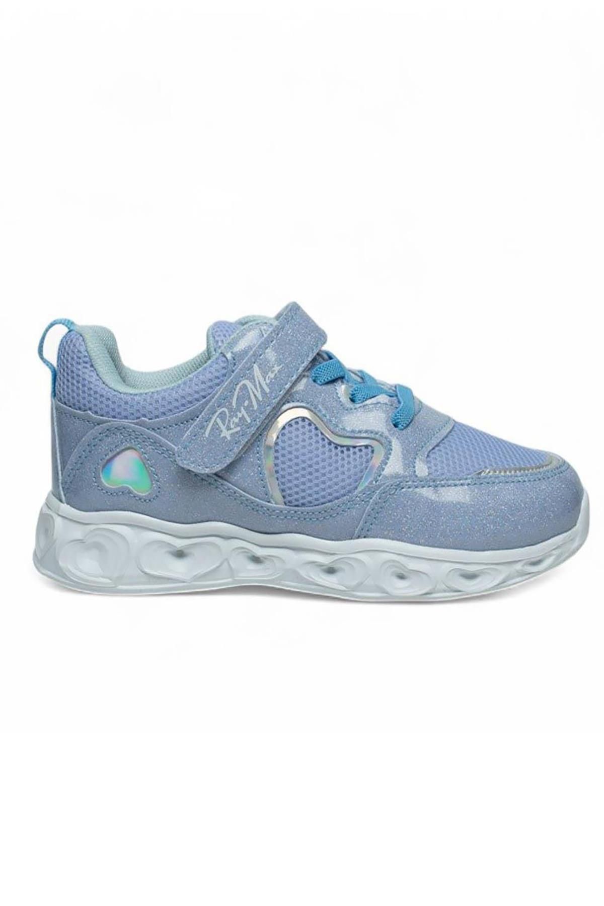 Celira-Ryx Turquoise Mesh Girls' Sports Shoes 1