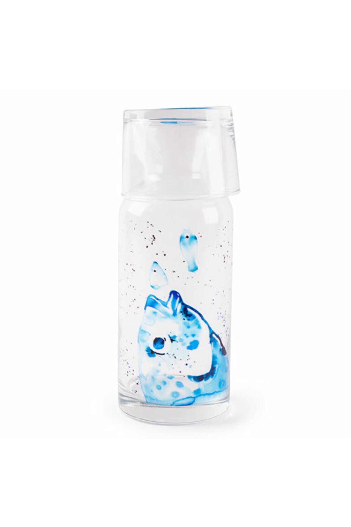ANEMOSS-Carafă de sticlă cu model de dorada, 500 ml 3