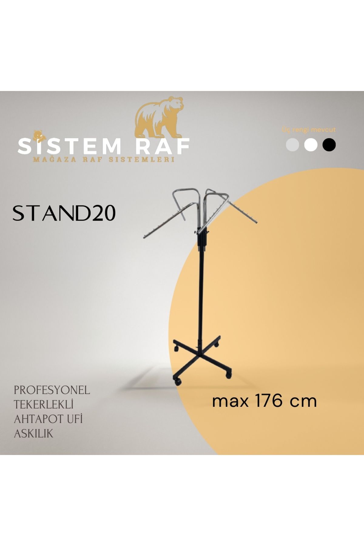 sistem raf Profesyonel Ufi Askılık