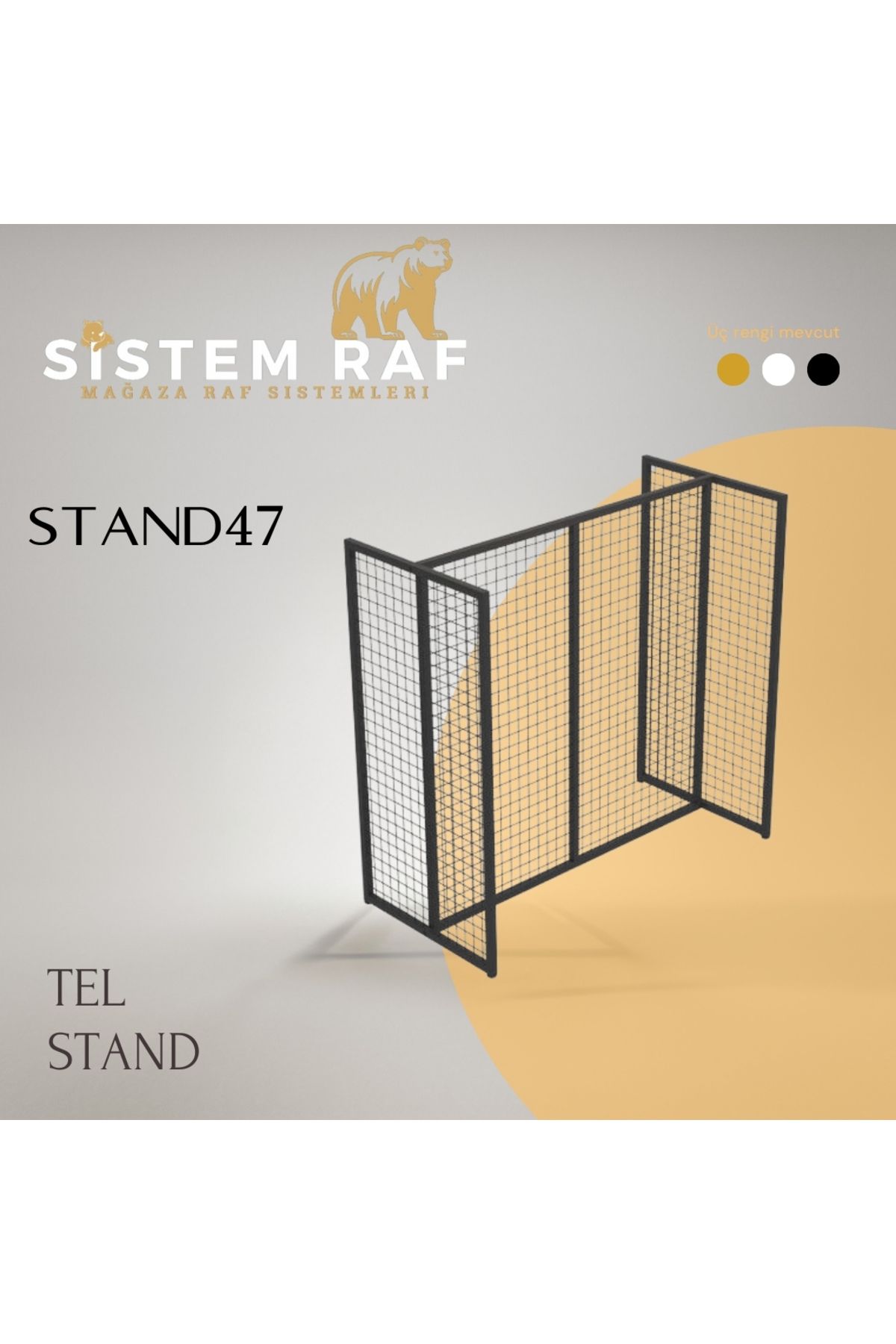 sistem raf Tel Stand - Bijüteri ve Telefon Kılıfı Standı