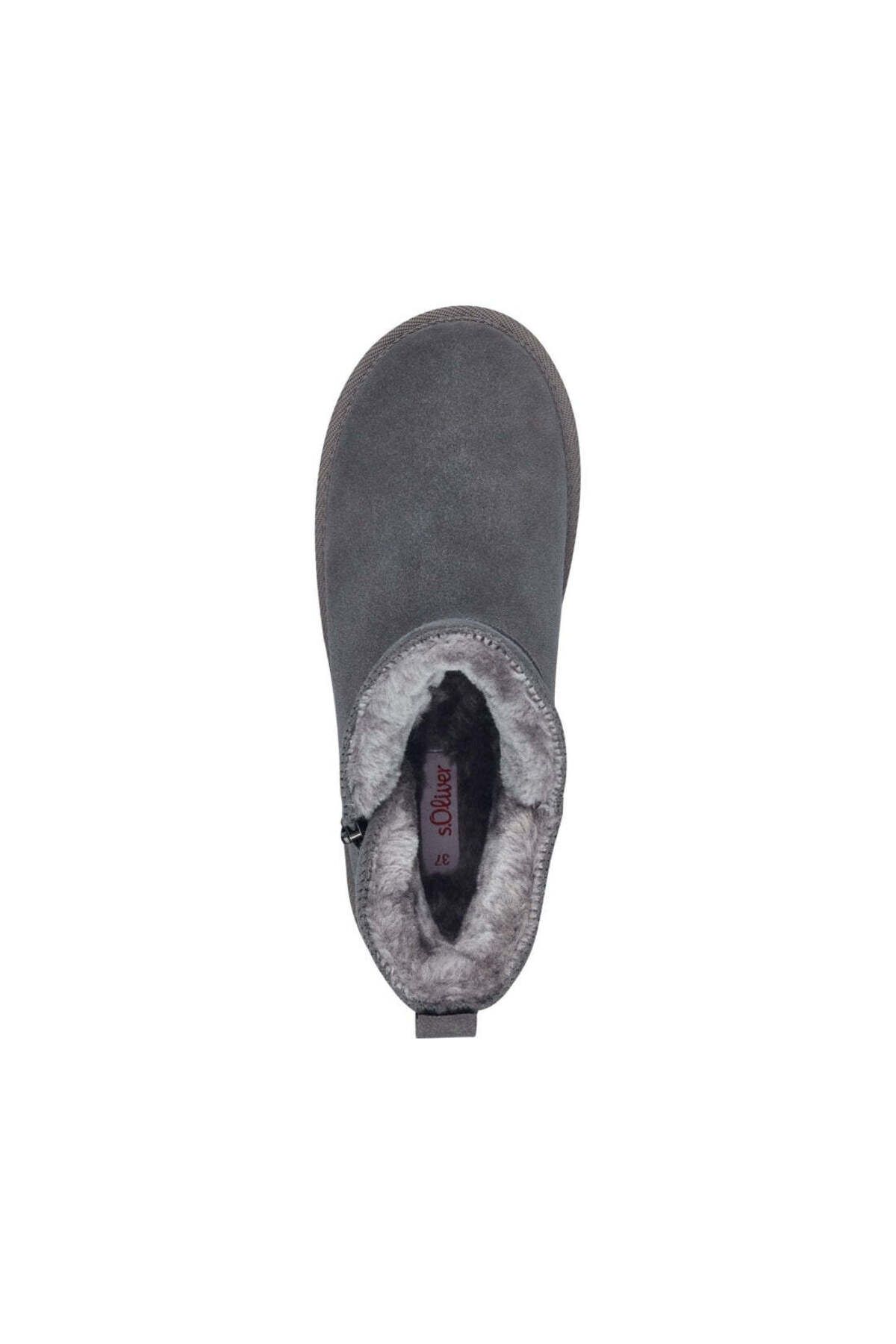s.Oliver-Grey Booties Womens Shoes 4