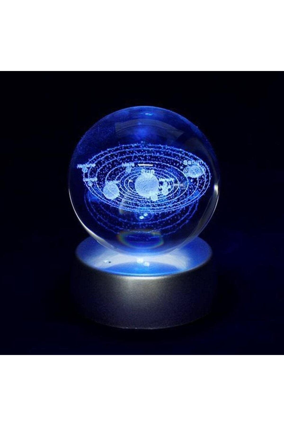 STOREMAX mrttnca Işıklı Gezegen Cam Küre Dekoratif Hediyelik trndymrt 1087243