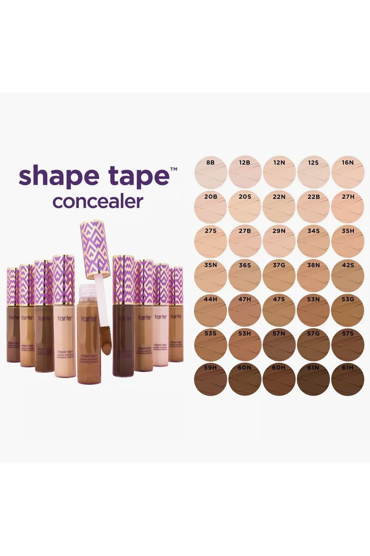 Tarte-Shape Tape Natural Matte Concealer 10ml ( LIGHT ) 2