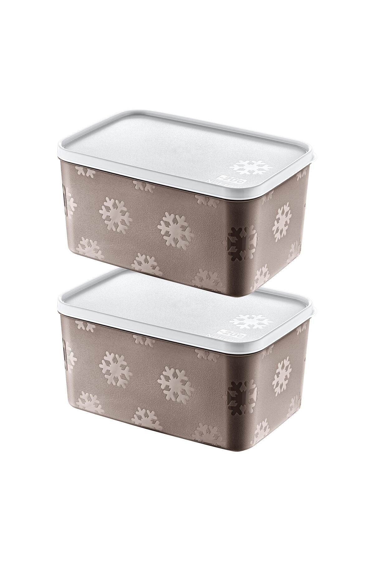 Smartware-Terra 2600 ml Set of 2 - No Frost Storage Container 1