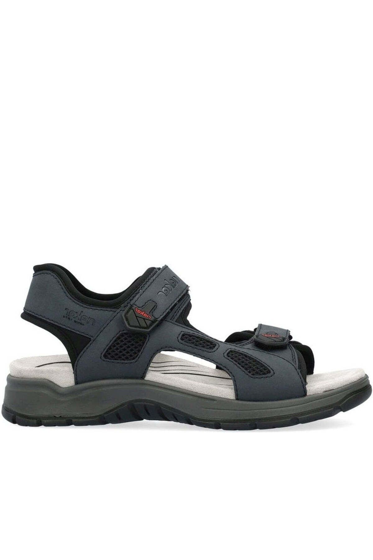 Rieker-Blue Sandals Mens Shoes 2