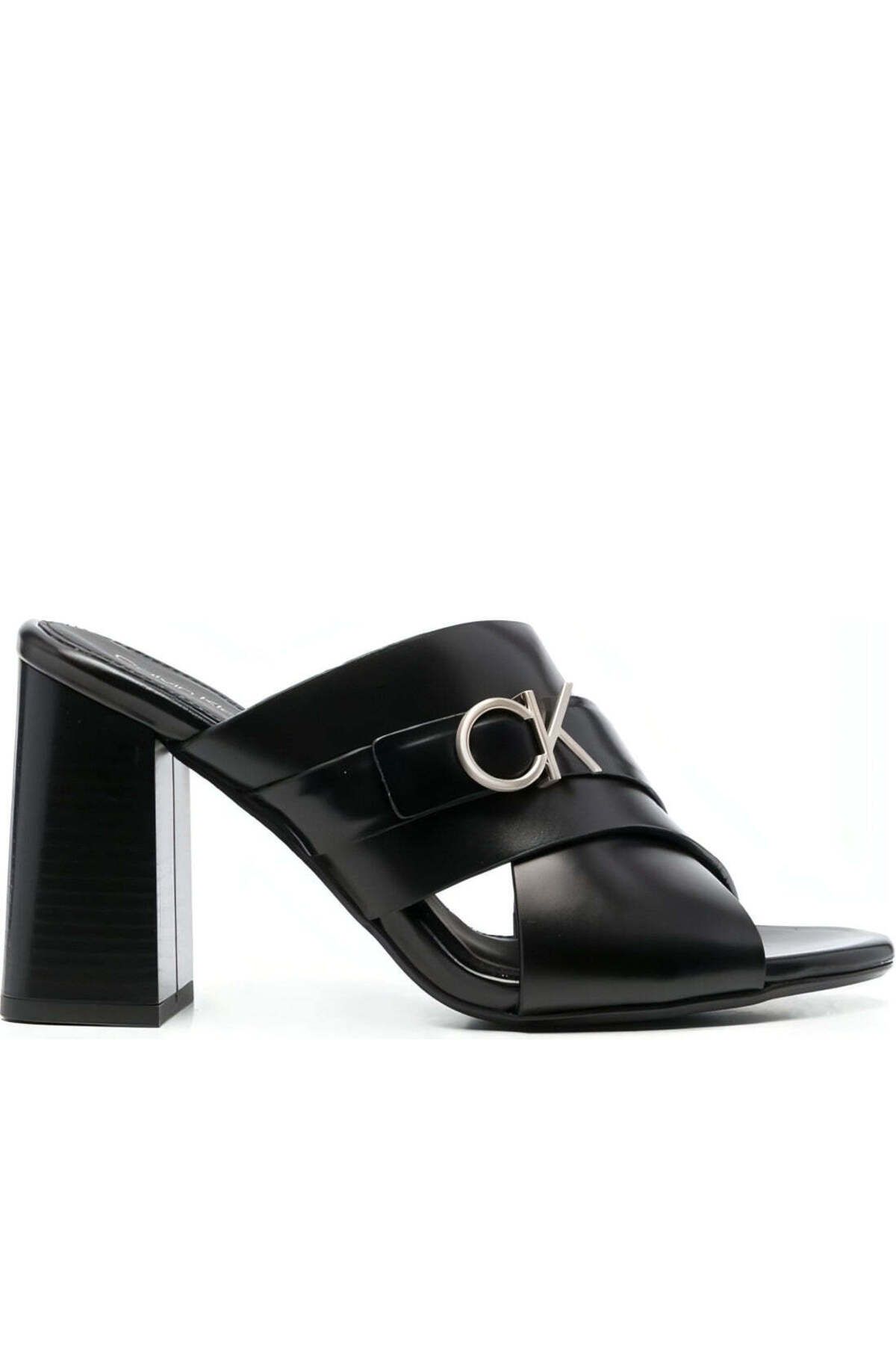 Calvin Klein-Sandale negre Pantofi dama 2