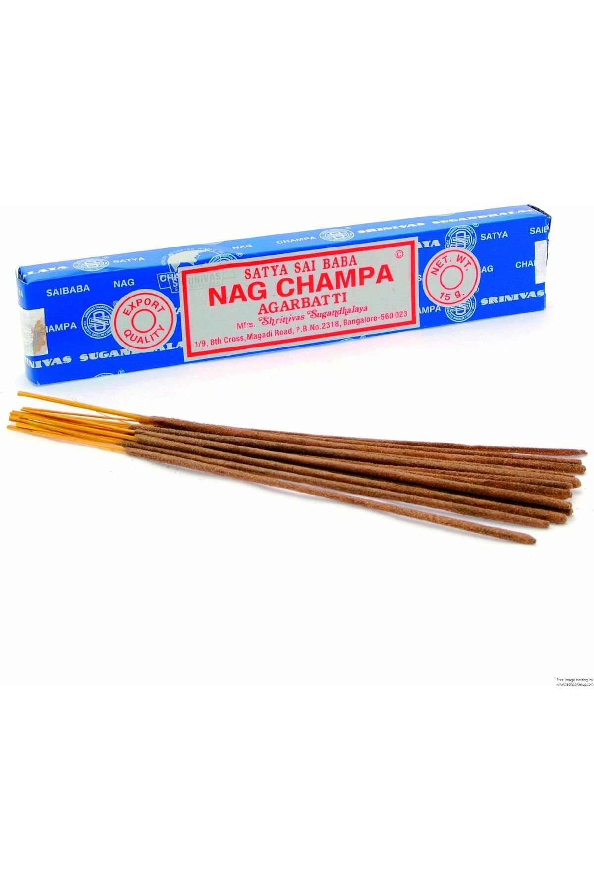 STOREMAX EMLshop Nag Champa 2 x tütsü çubuğu 15 g VDesingx 986362