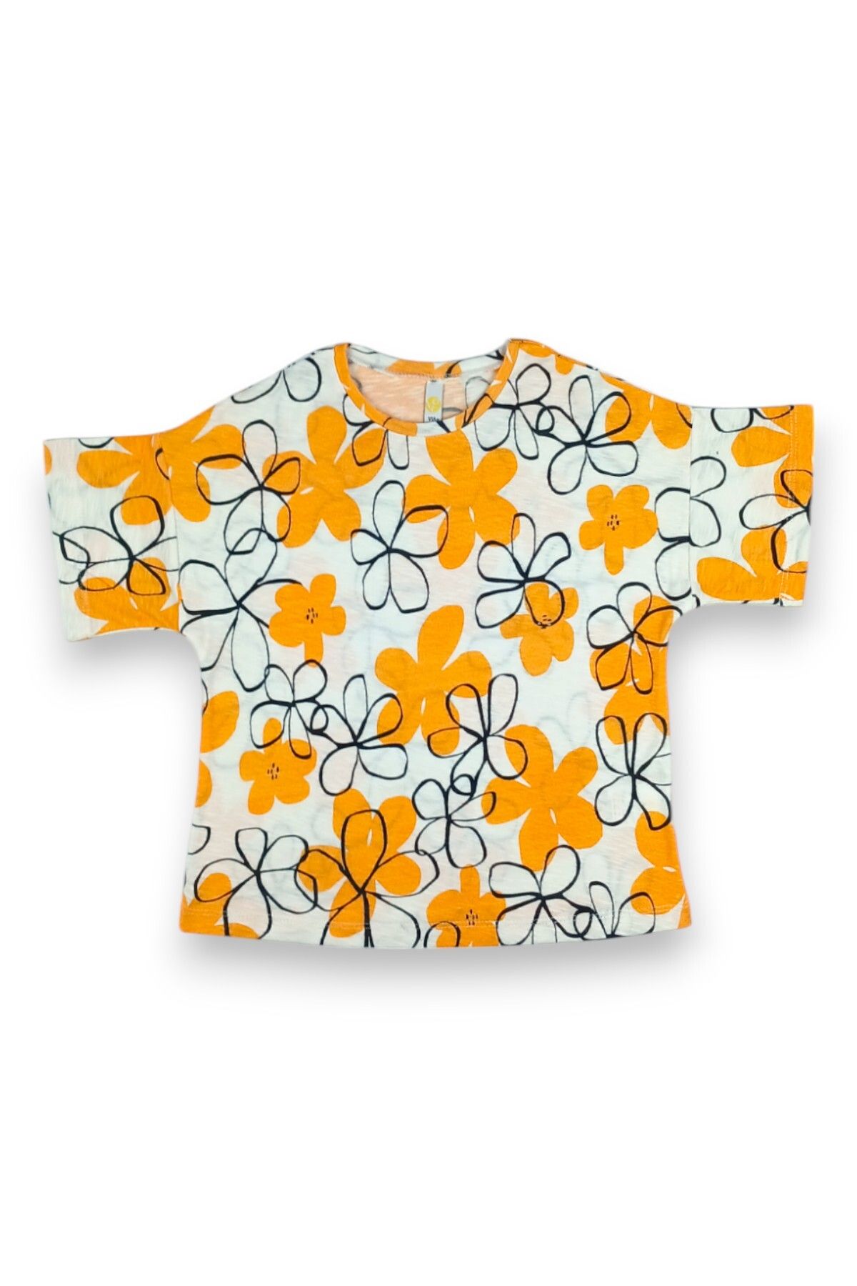 Via Girls Body Cu Mânecă Scurtă Pentru Fete, 100% Bumbac, Cu Tematică Florală, Pentru Copii De 3-6 Ani - Îmbrăcăminte Pentru Copii Femeie - 5 years