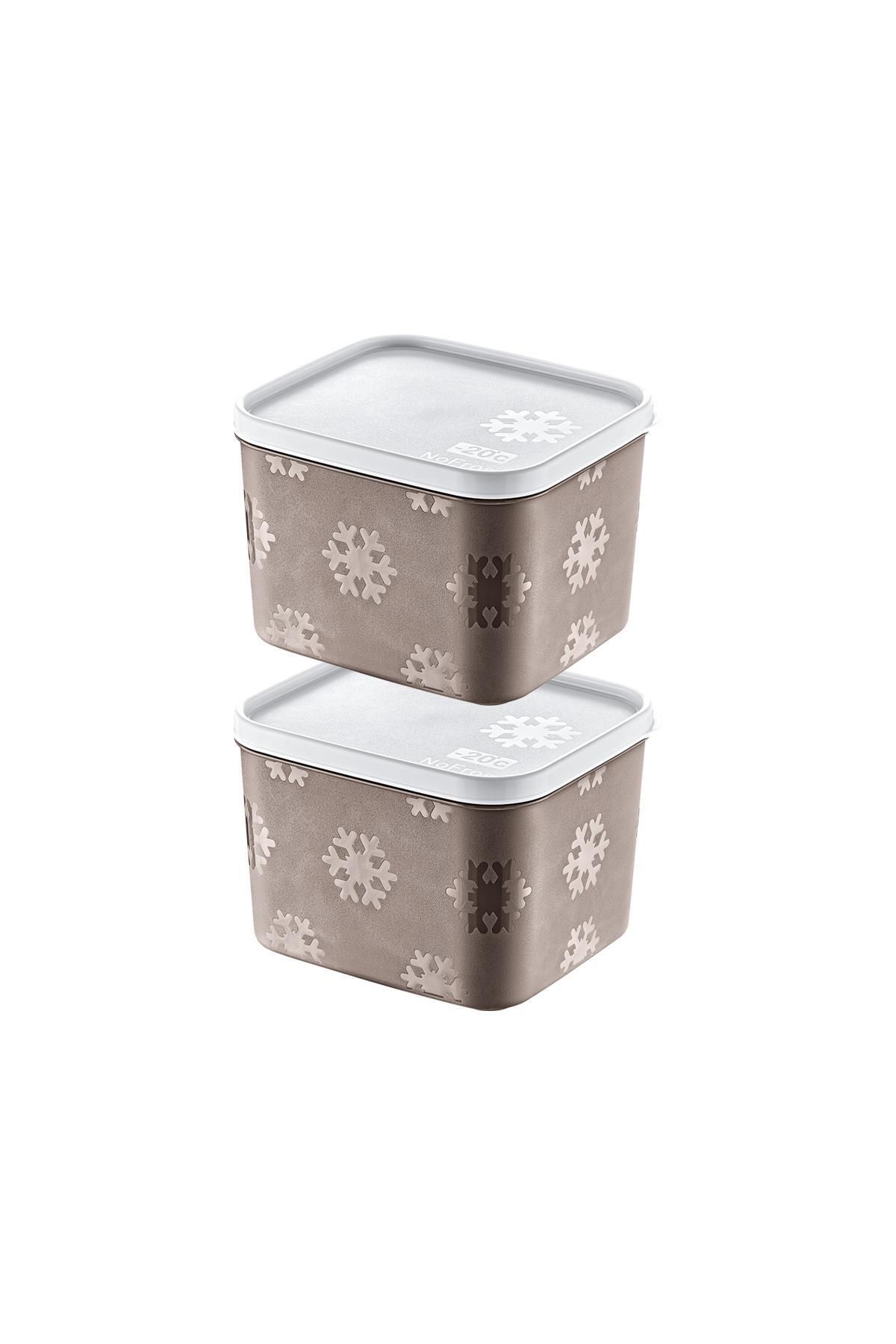Smartware-Terra 1250 ml Set of 2 - No Frost Storage Container 2