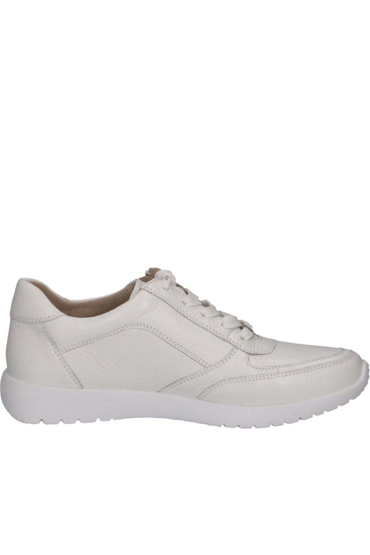 Caprice-White Trainers Womens Shoes 3