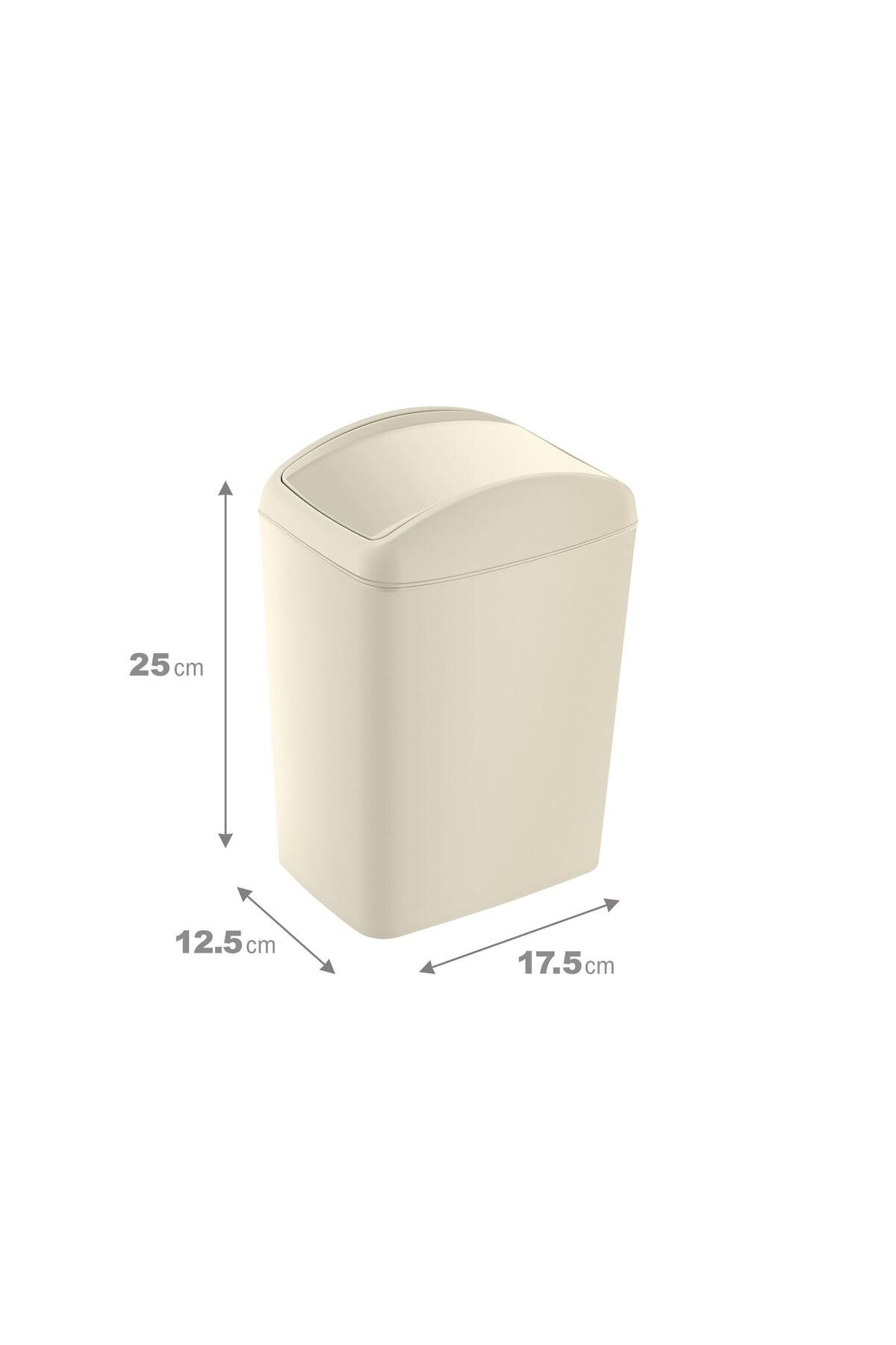 Smartware-Soft Trash Can Swivel Lid 5 Lt 2