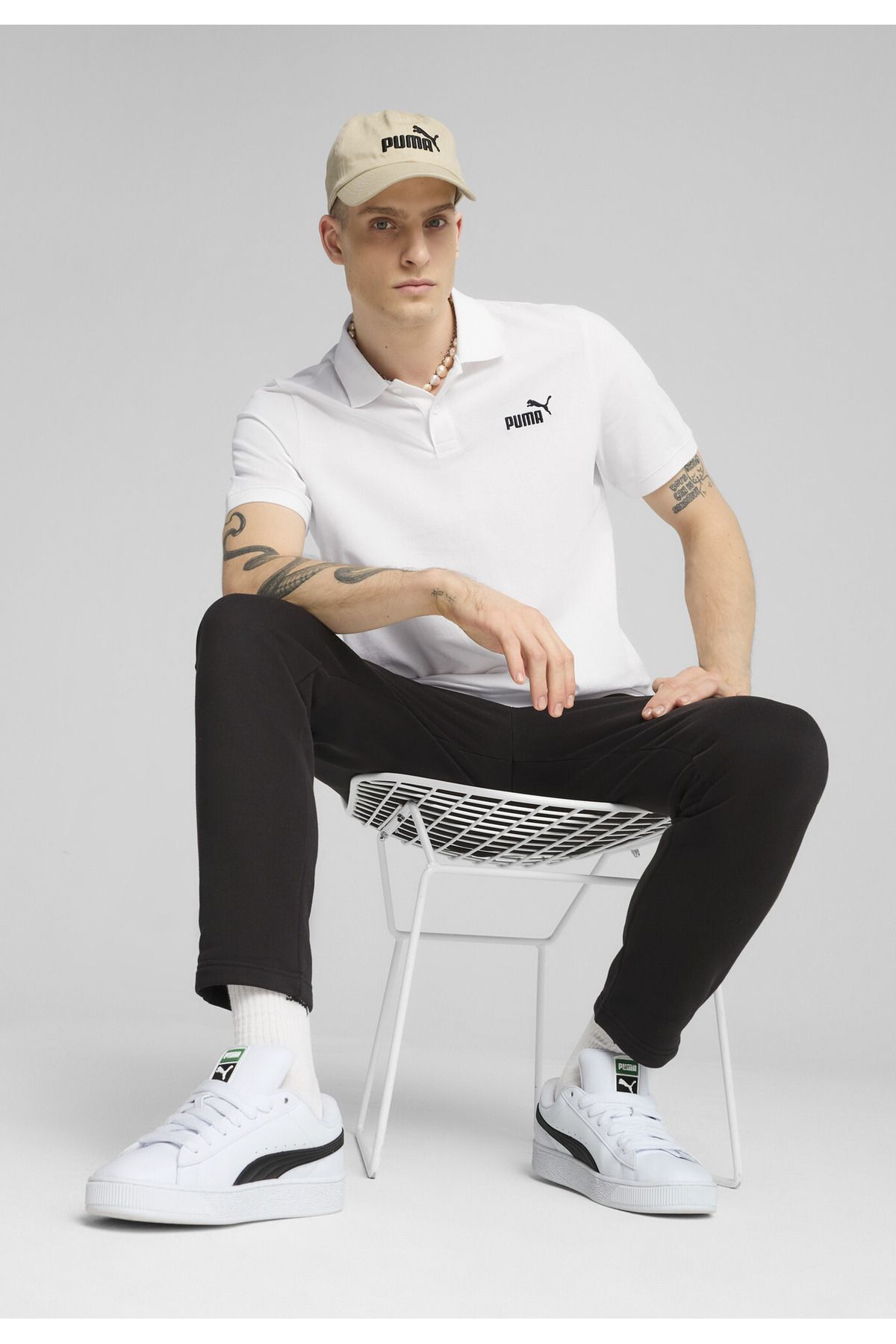 Puma-Essentials No. 1 Logo Pique Polo Men 3