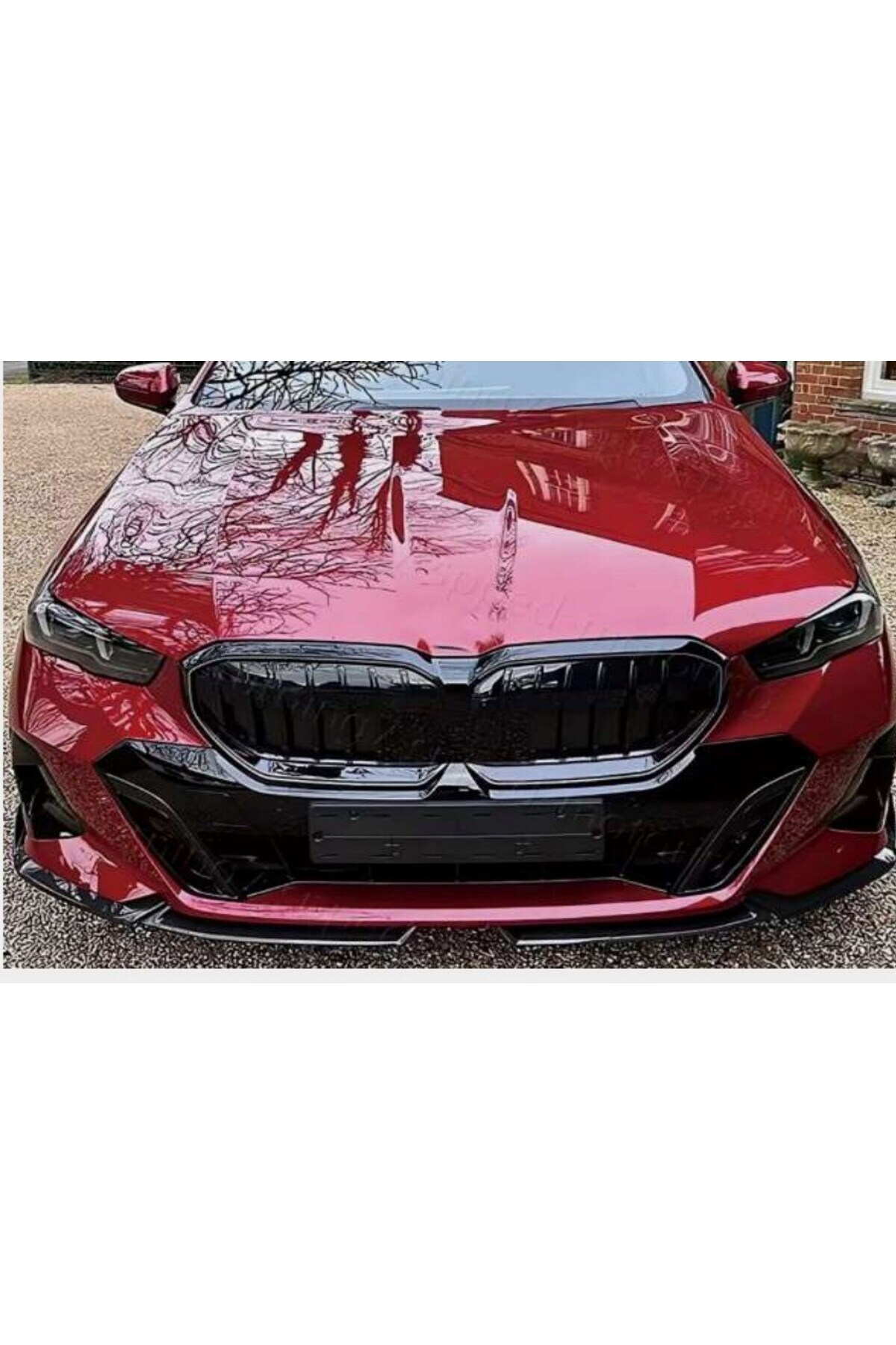 HYM TUNİNG BMW 5 SERİSİ G60 G68 ÖN LİP 2024+ PARLAK SİYAH