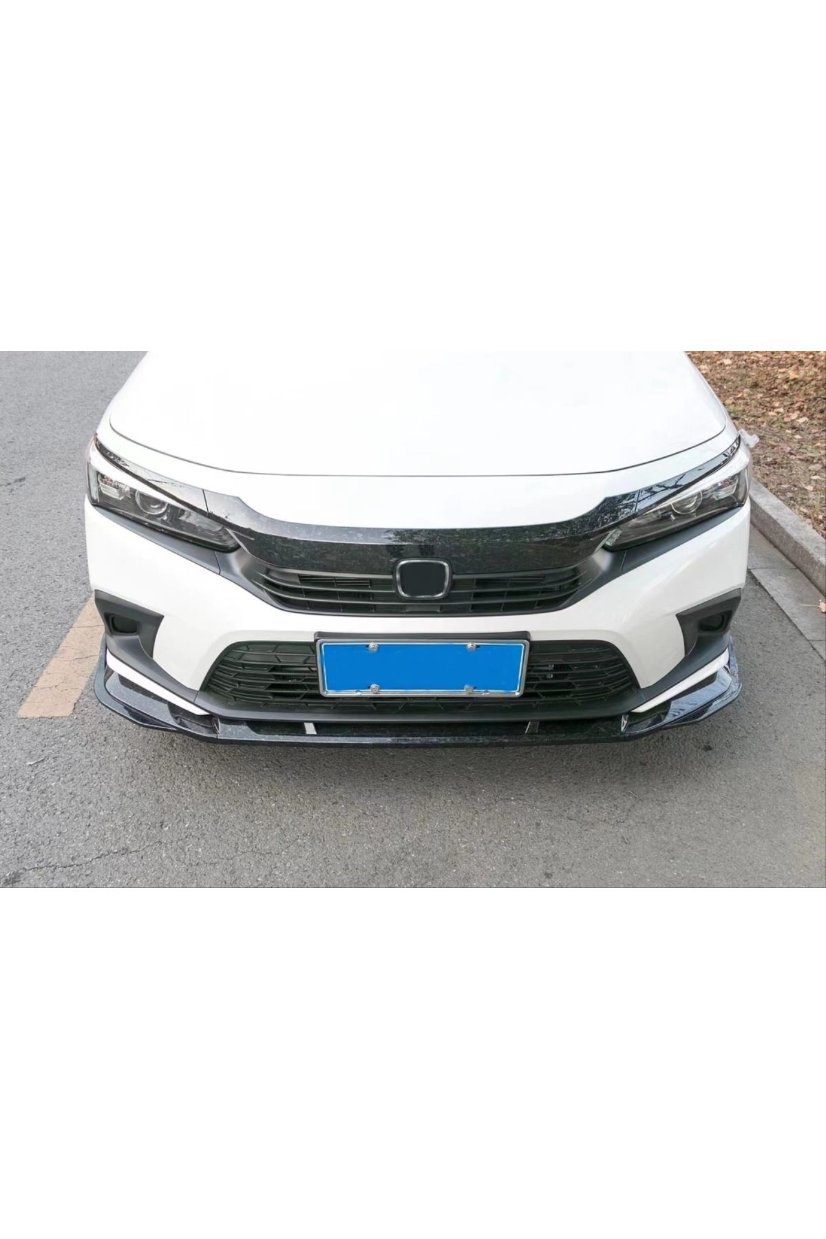 CMG TUNİNG CIVIC FE1 2022 IÇIN UYUMLU  PIANO BLACK ON LIP (PARLAK SIYAH-3 PARÇA)