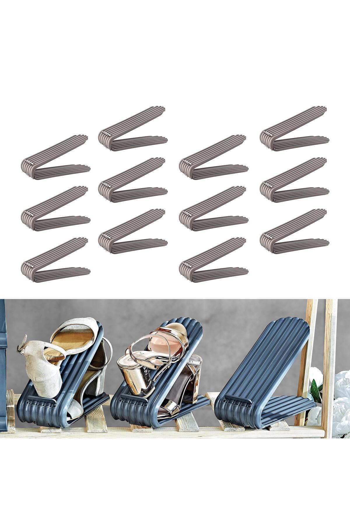 Smartware Set De Cleme De 12 Rampă Reglabilă Pentru Pantofi - One Size