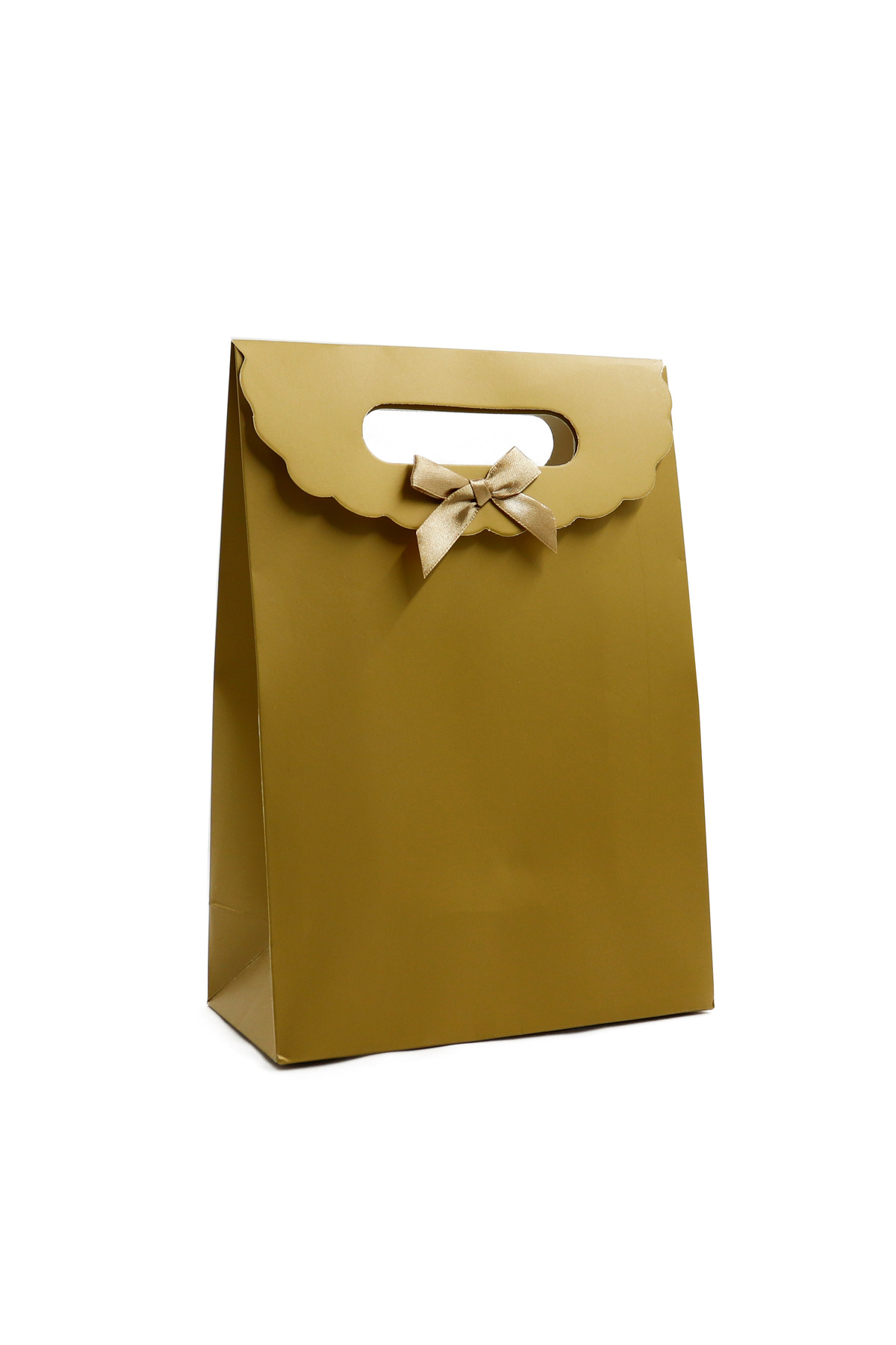 repro design 19x27 cm  Küçük Boy Renkli Zarf Model Cırtlı Karton Çanta 1 Adet (Gold)