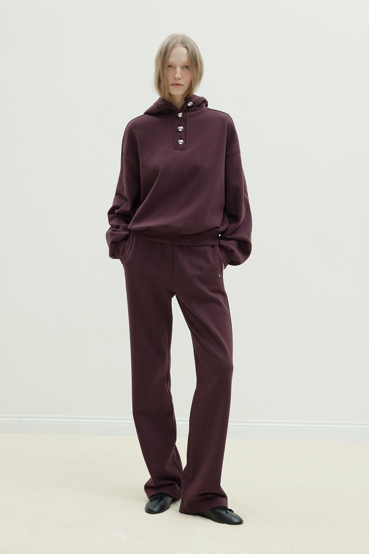 Suud Collection-Plum Homie Elastic Tracksuit 2