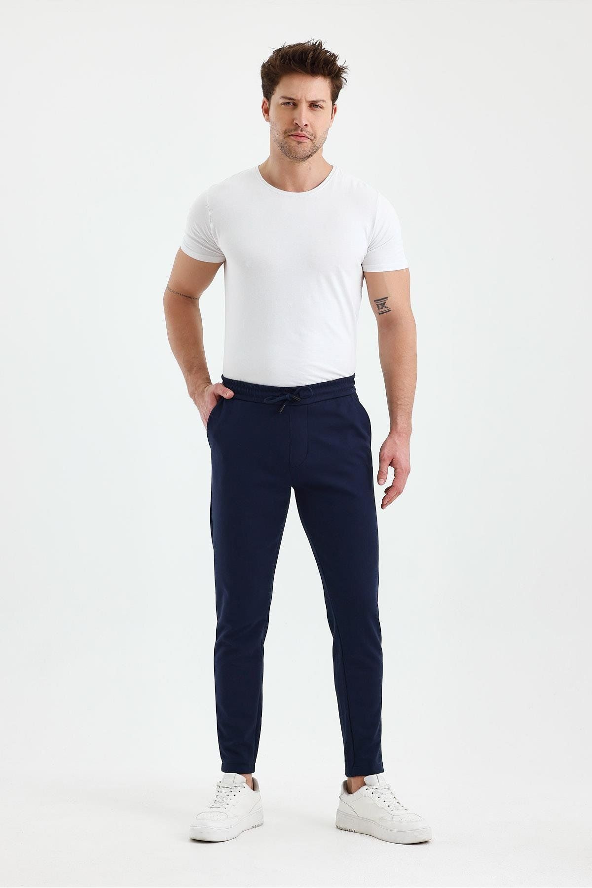 Cavla Collection ERKEK DÜZ PAÇA JOGGER PANTOLON