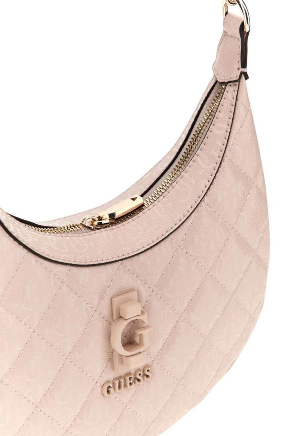 Guess-حقيبة كتف بيسي بنية نسائية 3