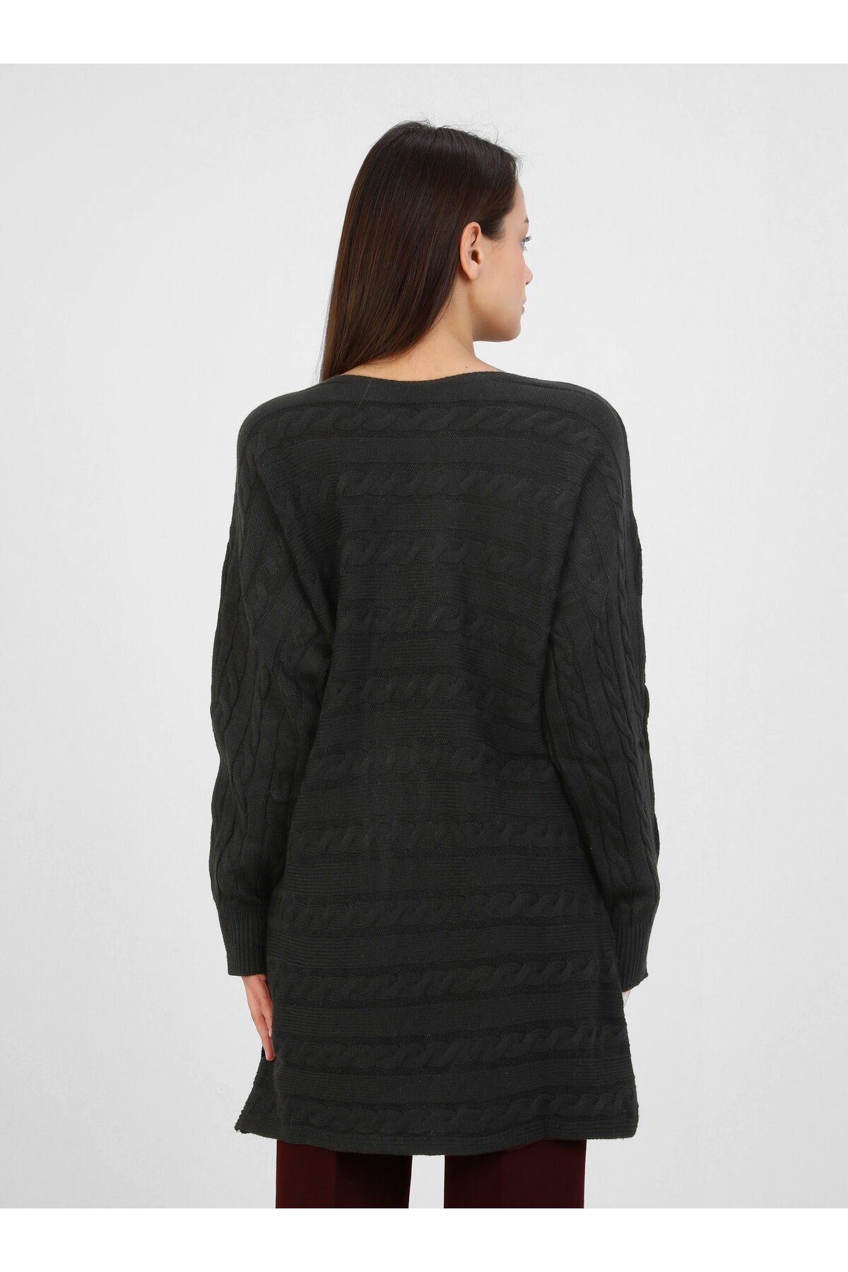 Por La Cara-Black Knitwear Tunic - Por La Cara Design 5