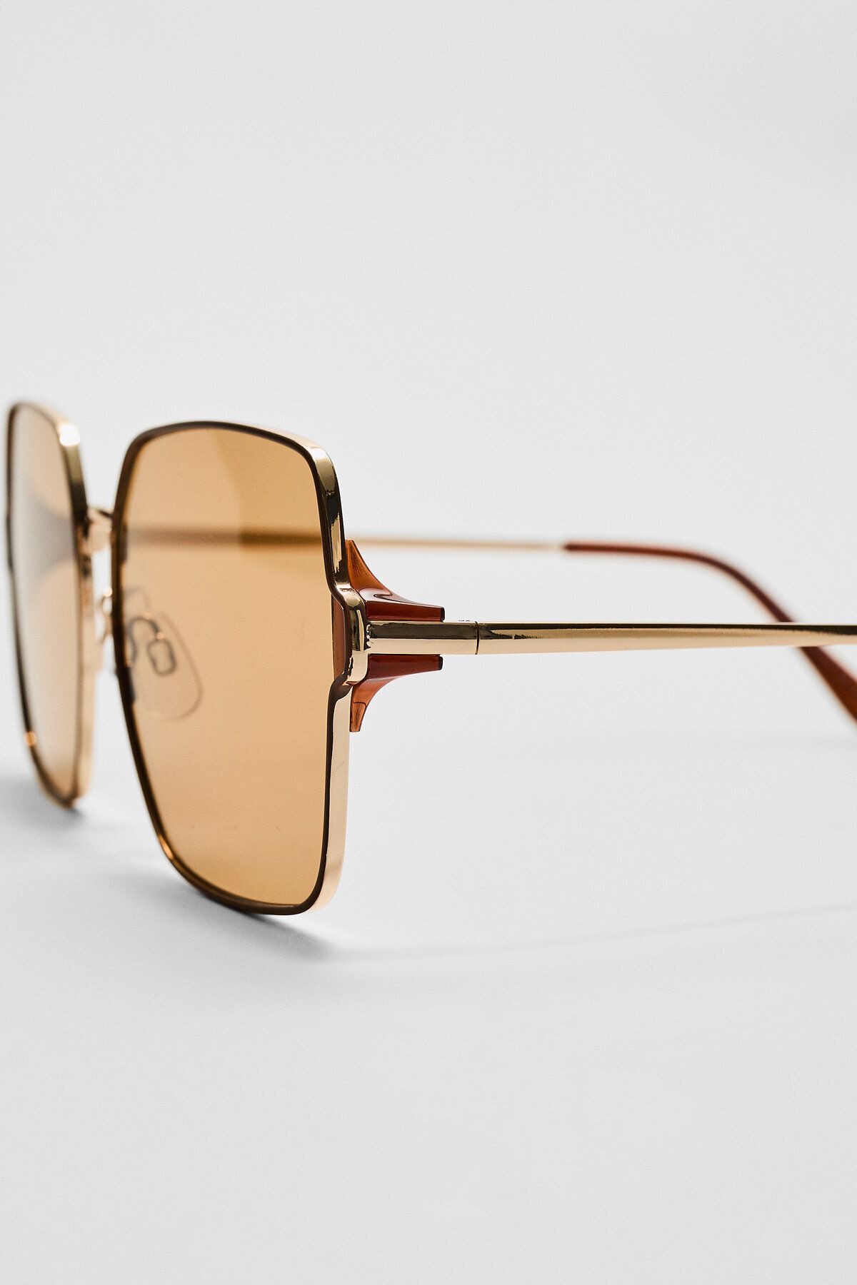 عینک آفتابی با فریم فلزی و لنز شفاف Stradivarius Stradivarius