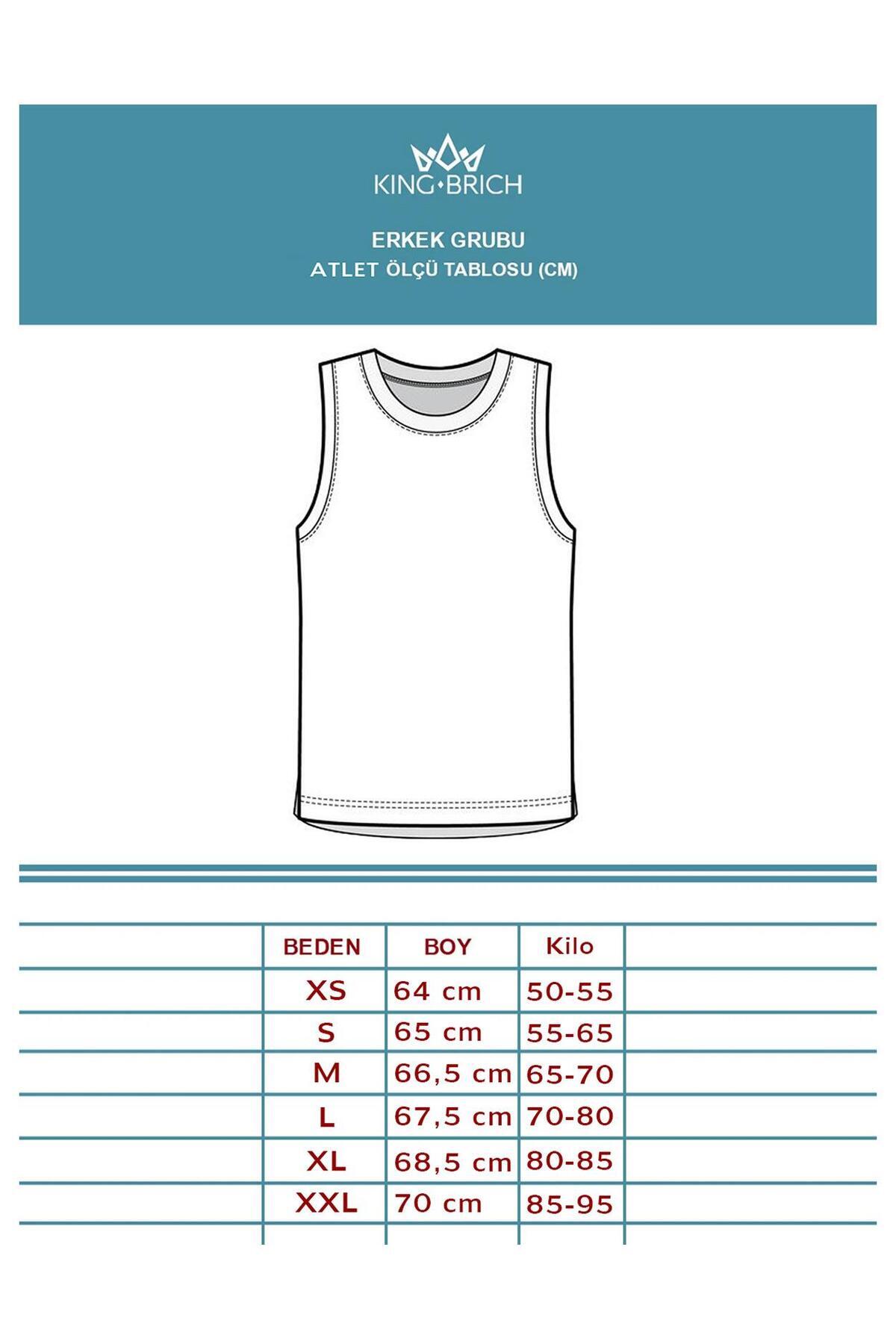 king brich-Slim Fit Camisole Flexible Plain Men's Sports Athlete 6