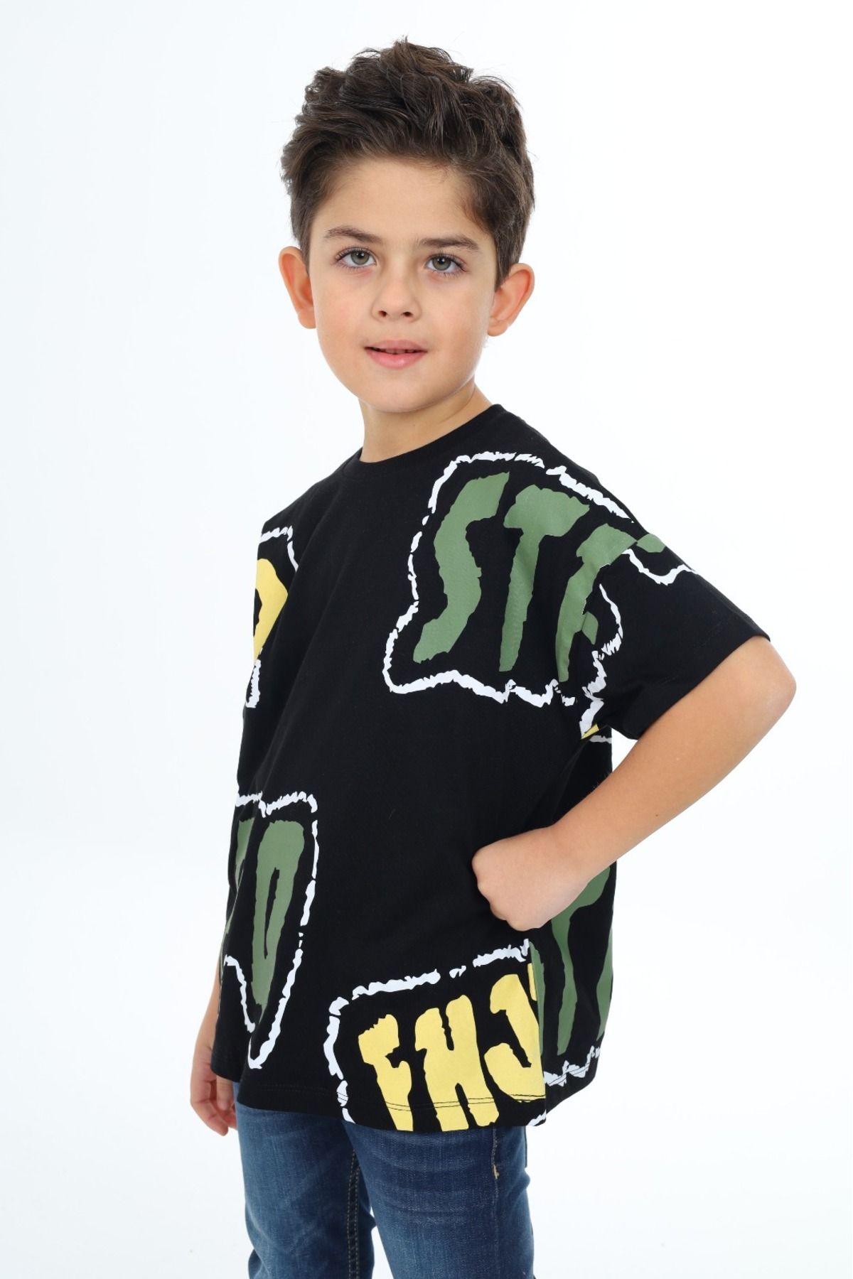 Toontoy-Boys' Stpo Printed T-Shirt 2