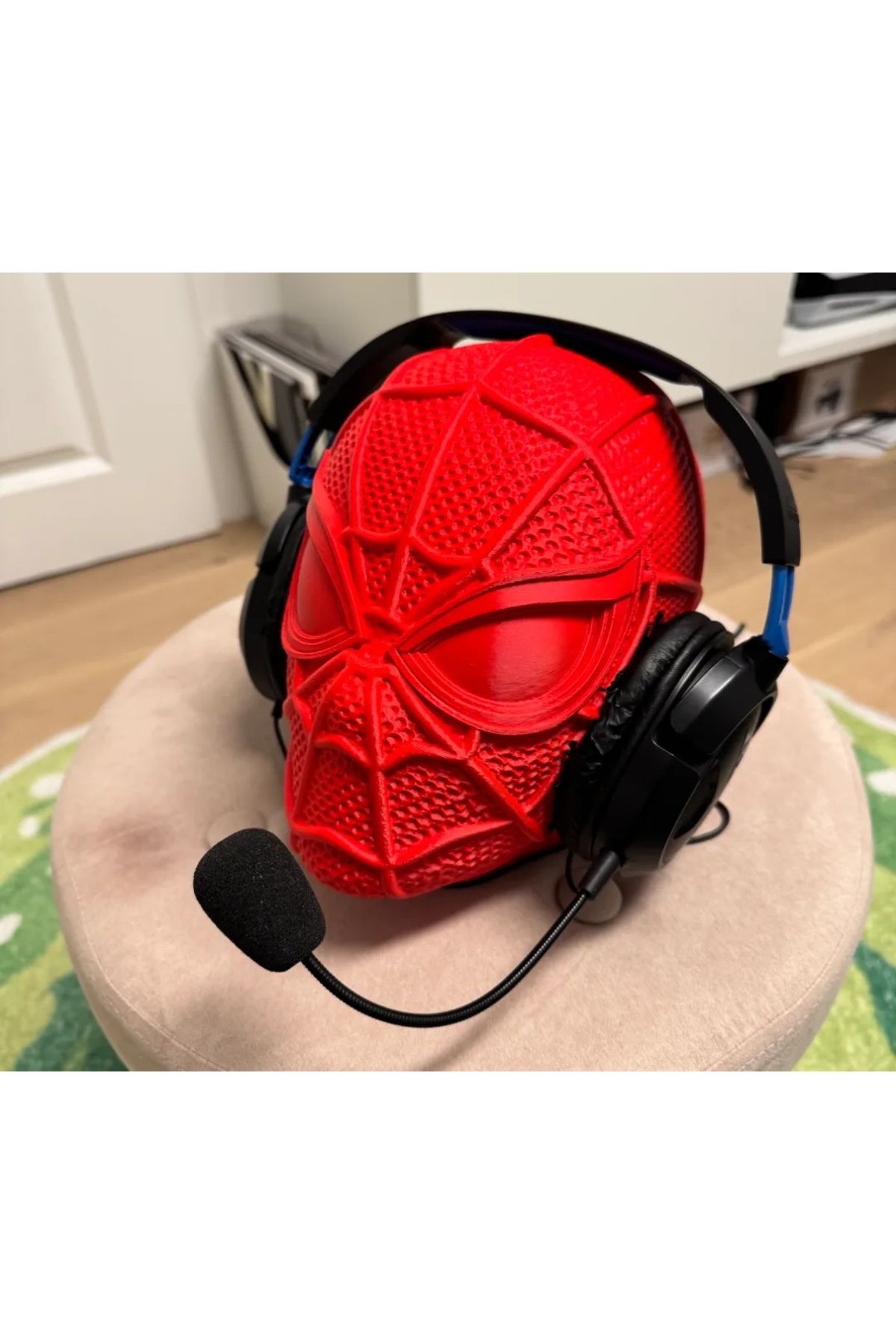 Goplast Premium Spider+man Kulaklık Standı, Örümcek Adam Büstü, Avengers Kulaklık Askısı