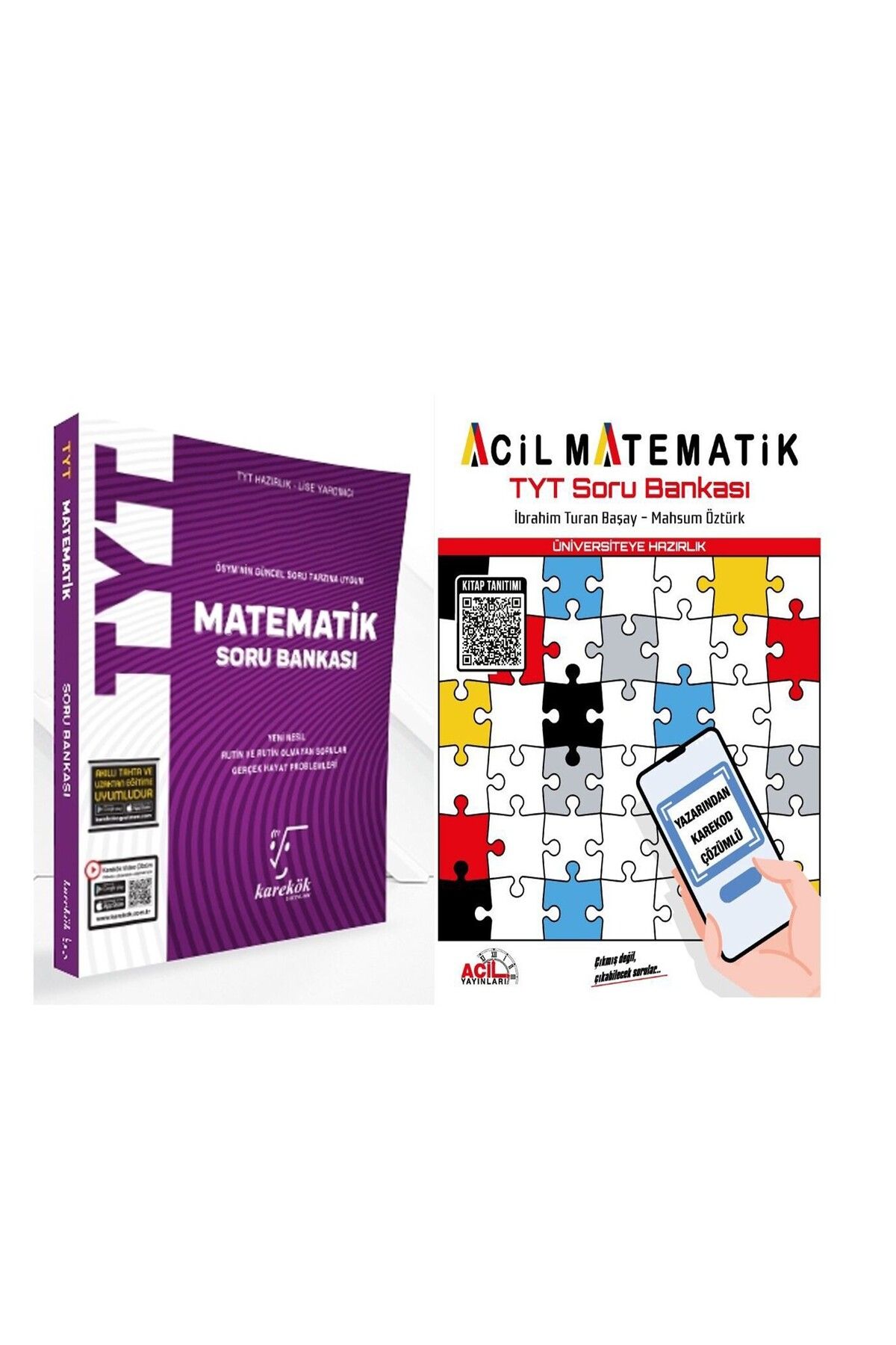 Ankara Kitap Merkezi TYT Matematik Soru Bankası 2 Kitap Set