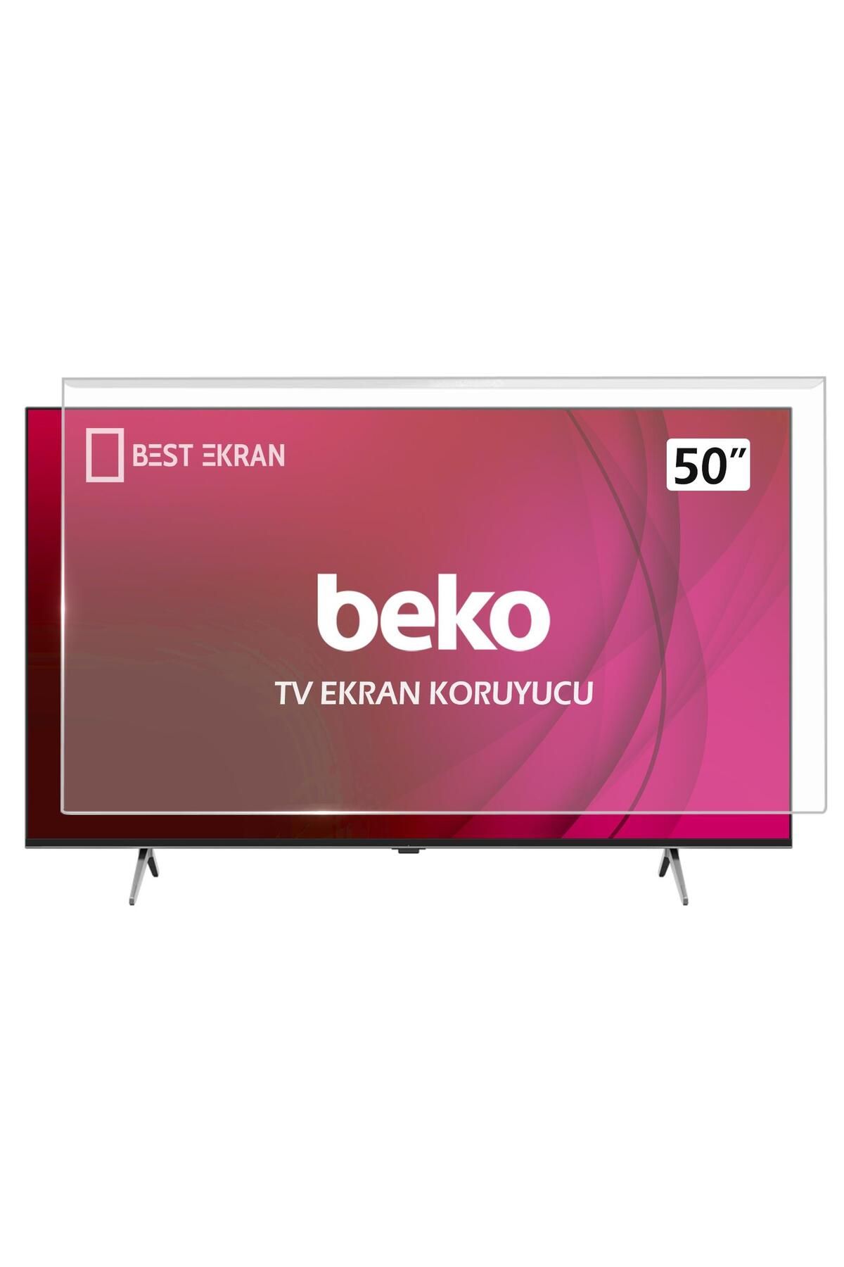 Beko B50 E 795 B Tv Ekran Koruyucu 50" inç 126 cm 127 Ekran Koruyucu B50E795B