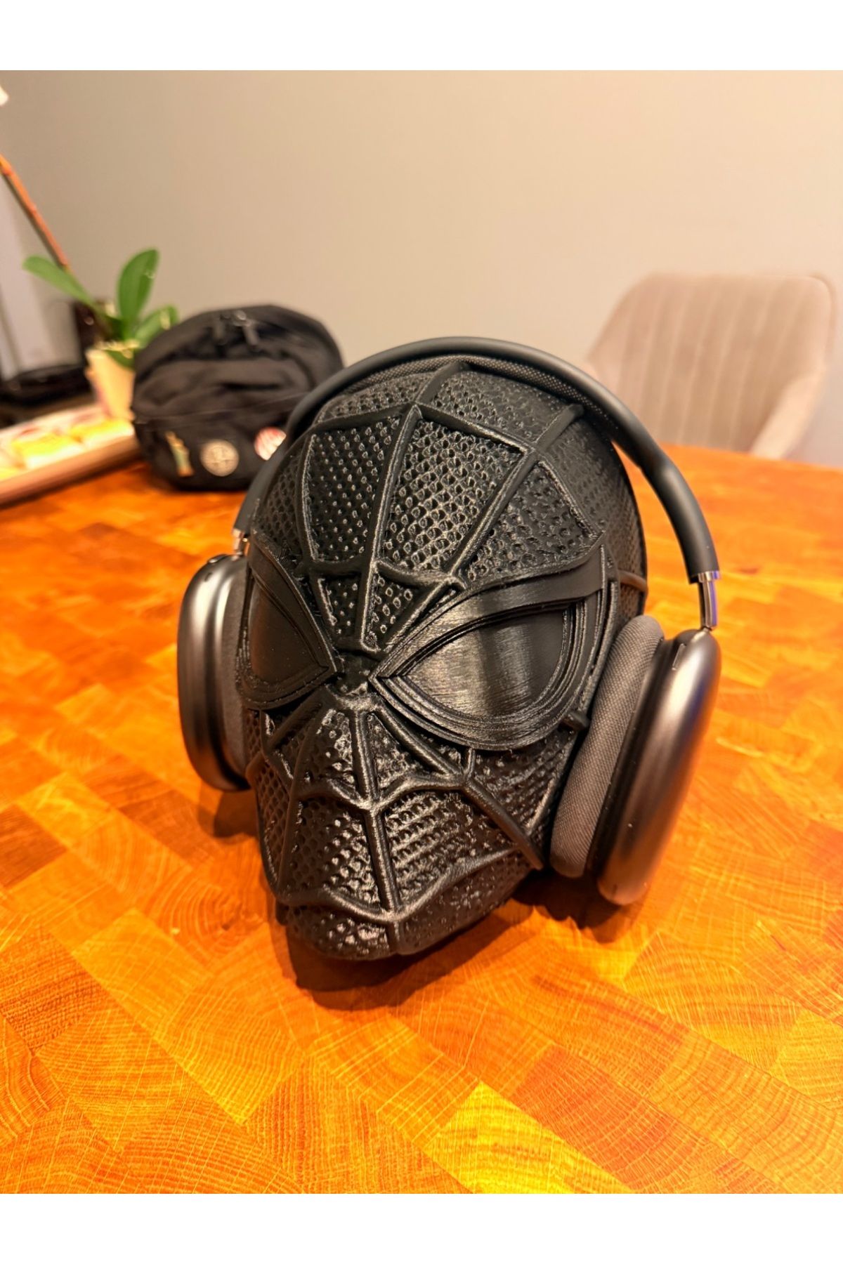 Goplast Premium Spider+man Kulaklık Standı, Örümcek Adam Büstü, Avengers Kulaklık Askısı