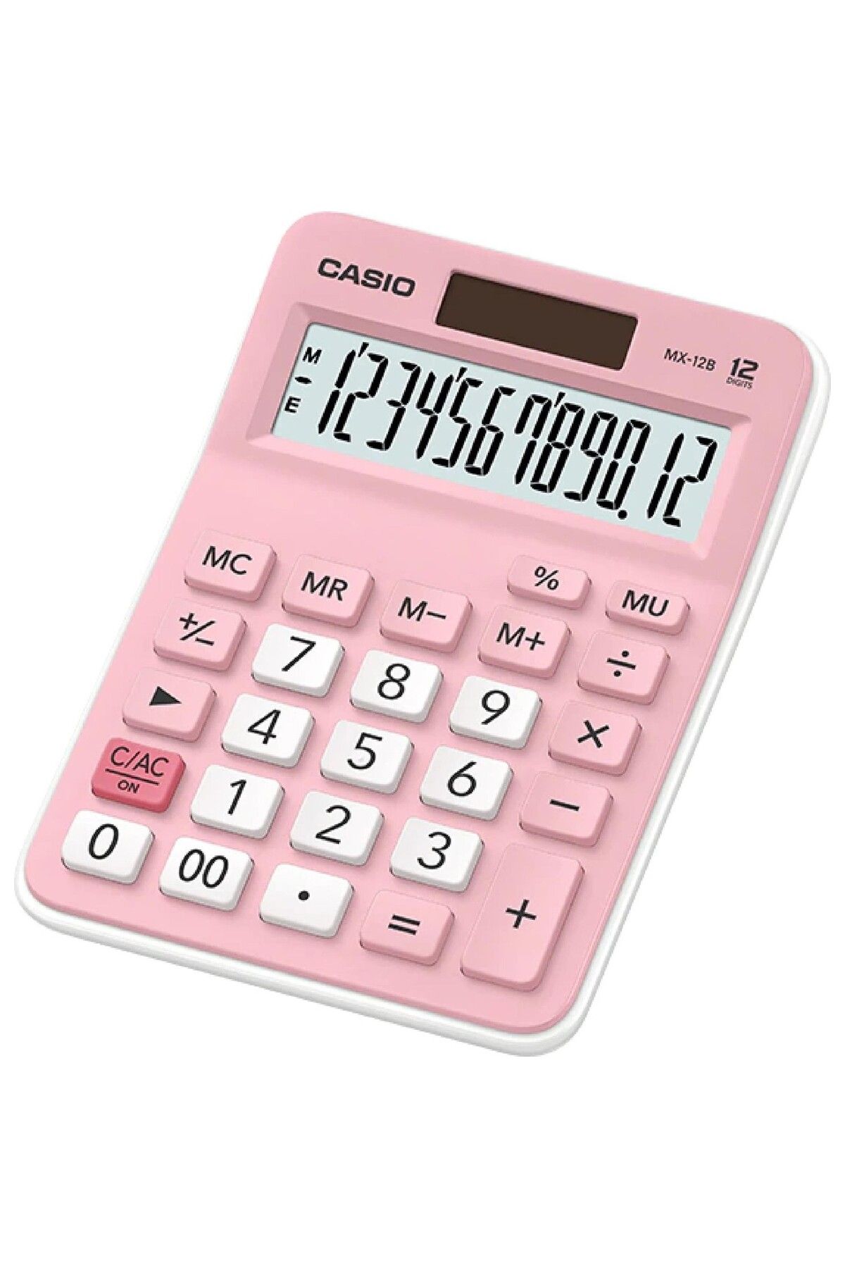 Casio Hesap Makinesi Masa Üstü 12 Hane Pembe
