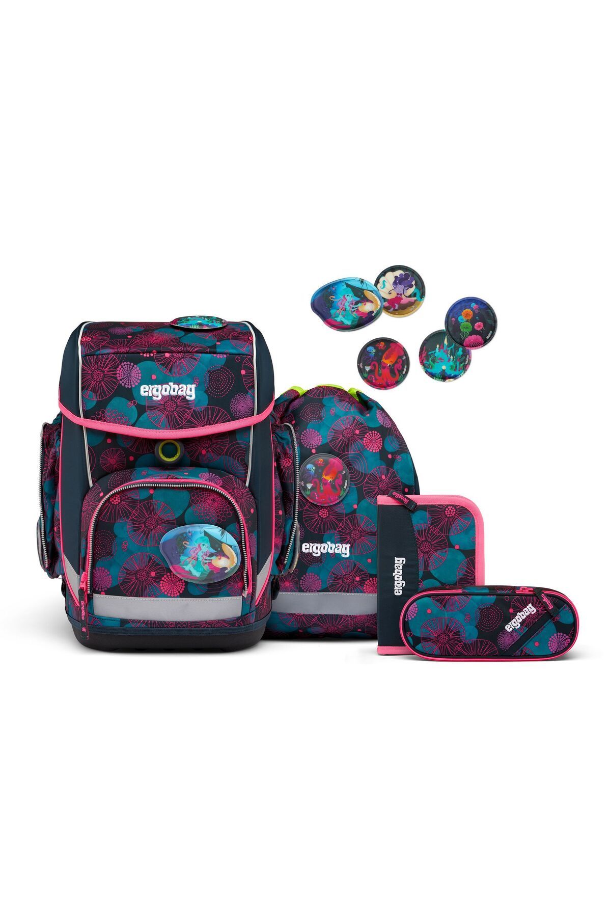 Ergobag-Cubo School bag set 5-piece 1