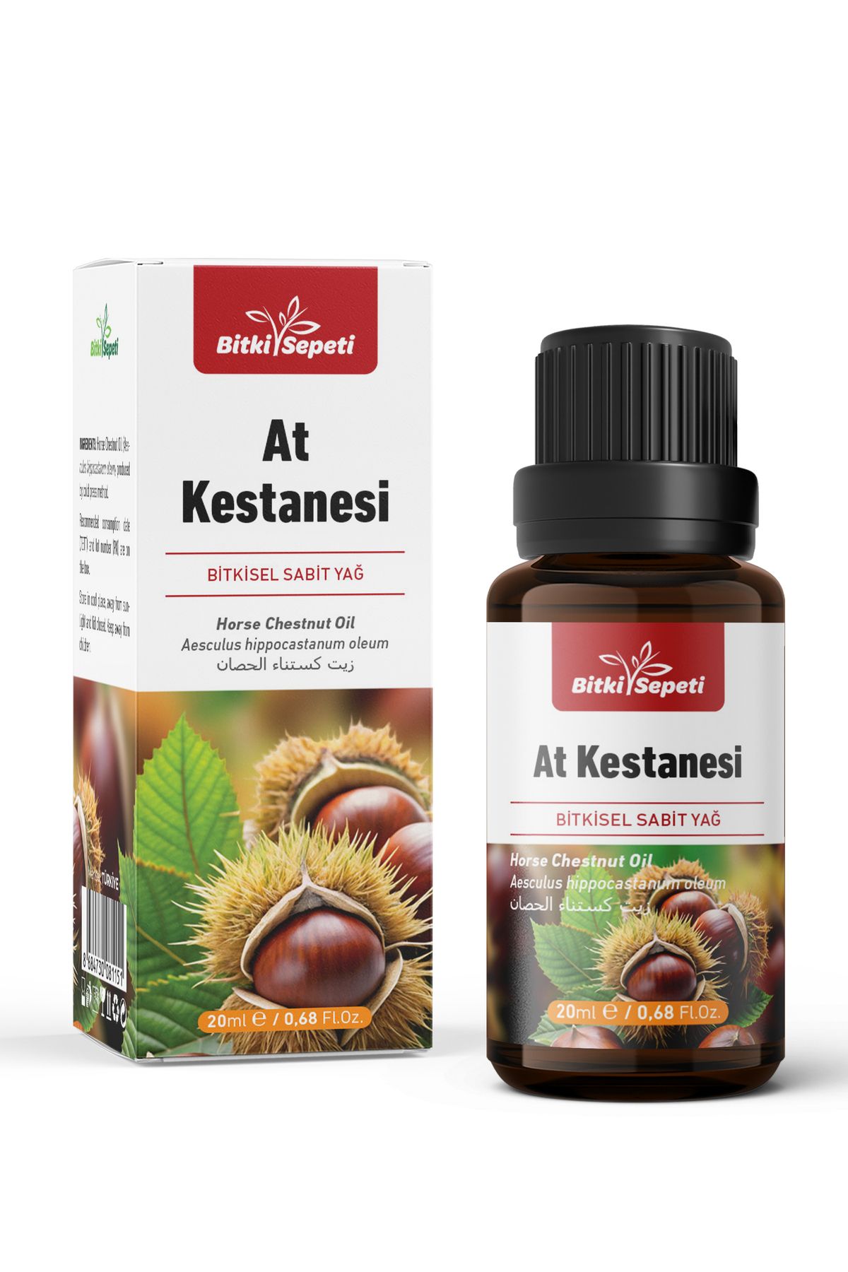 Bitki Sepeti At Kestanesi Yağı, 20 ml, Atkestanesi Yağı