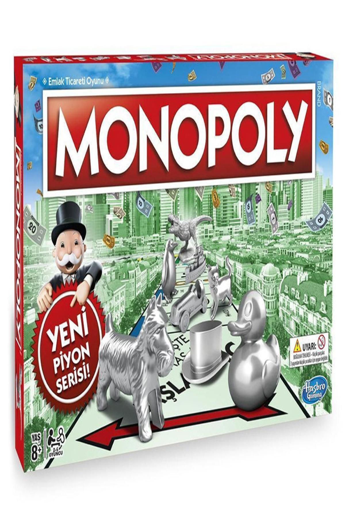 ERENAY Hasbro C1009 Monopoly Klasik ybs oyck