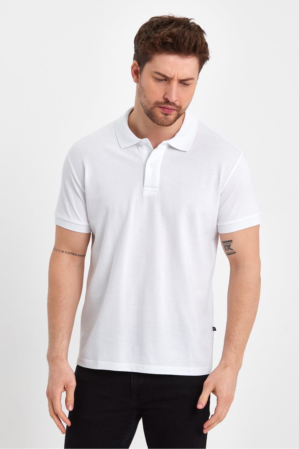 Cavla Collection ERKEK COMPACT PENYE POLO YAKA T-SHIRT