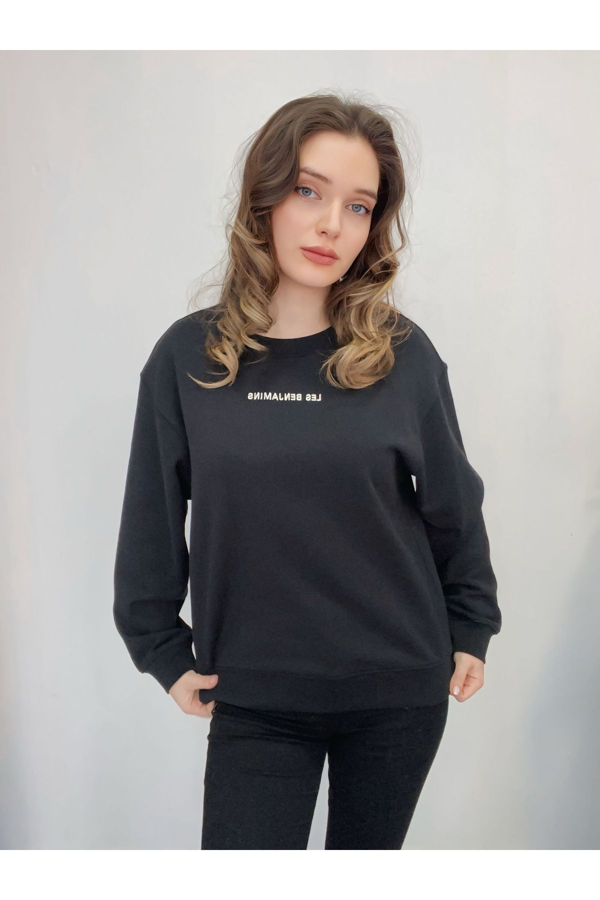 Harze Butik siyah sweatshirt