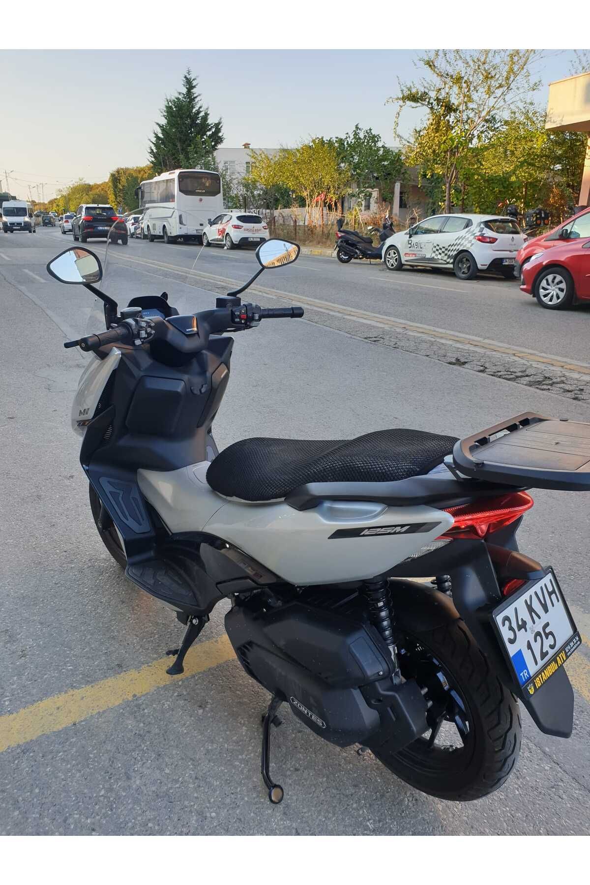 Zontes ZT 125 Siperlik Ön Cam 2025 Model 55cm Şeffaf Renkli 4mm