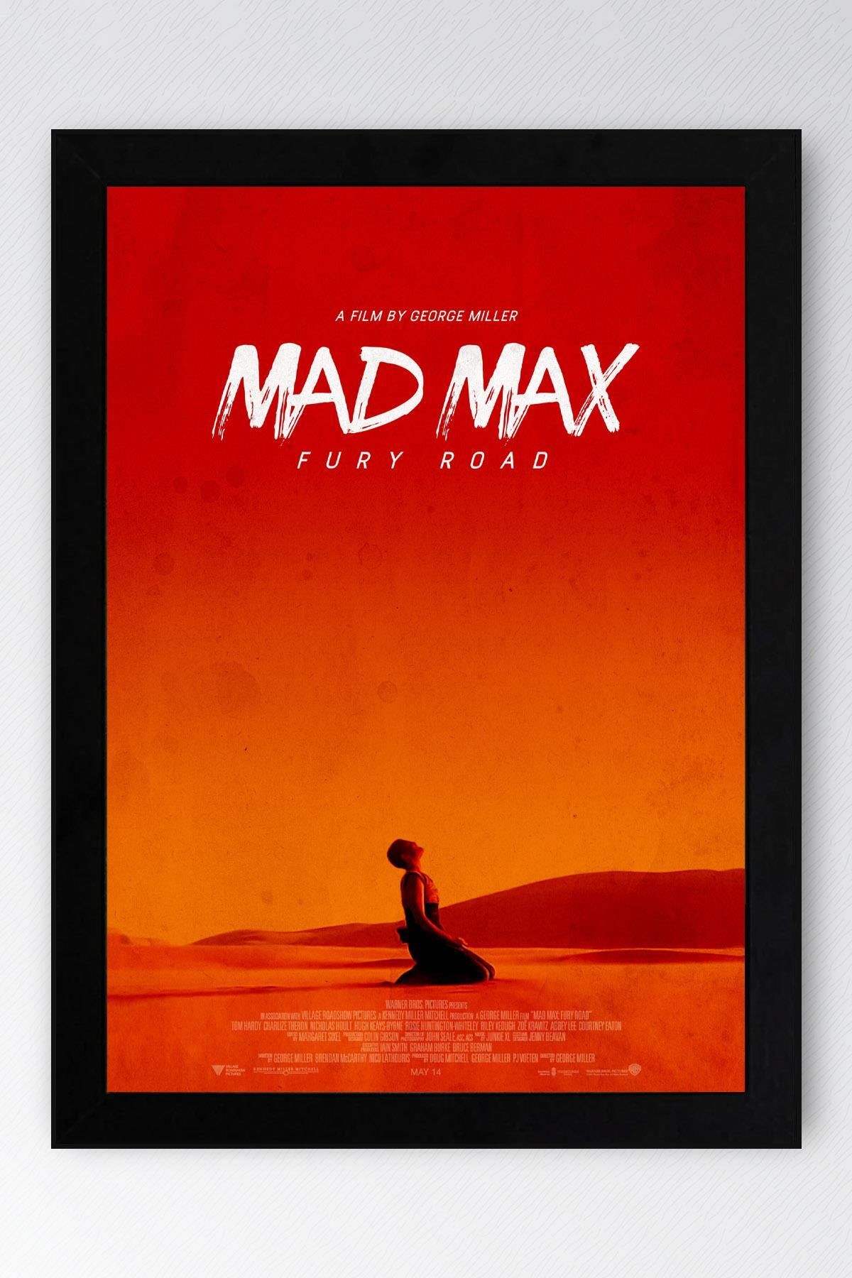 Saturn Mad Max Fury Road Çerçeveli Tablo - Çılgın Max Film Posteri Tablo