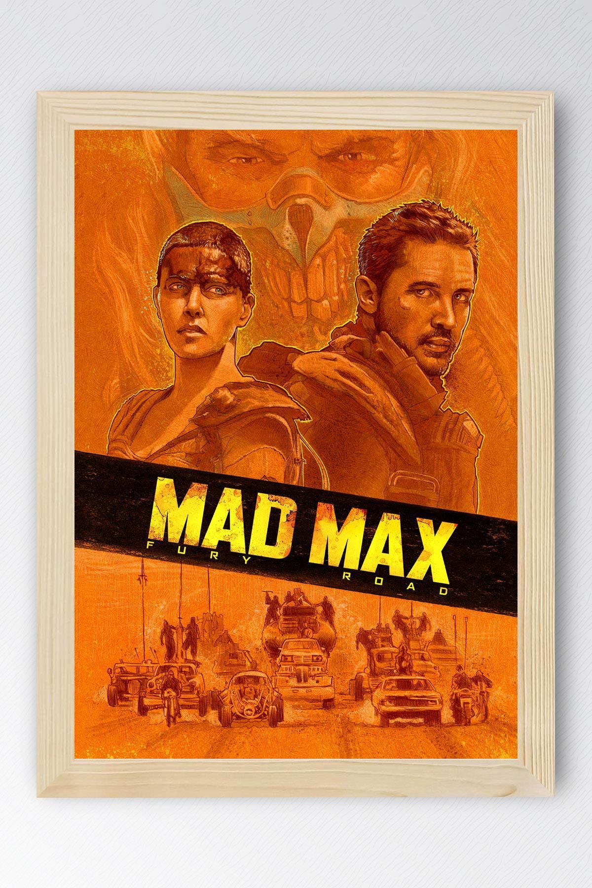 Saturn Mad Max Fury Road Çerçeveli Tablo - Çılgın Max Film Posteri Tablo