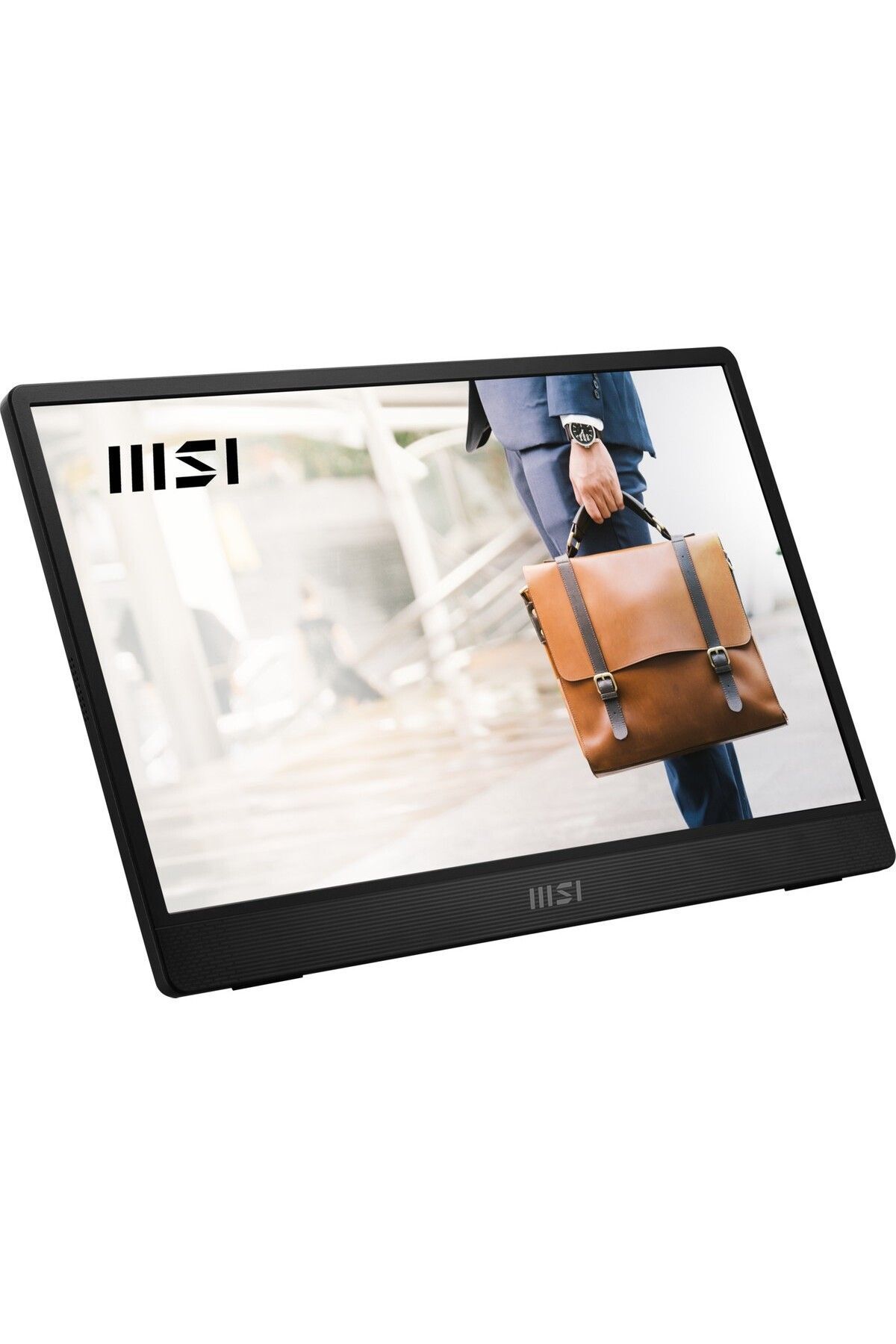MSI 15.6 Pro Mp161 E2u 1920x1080 (FHD) 16:9 Flat Ips 60hz 4ms Adaptıve-sync Portatıf Monıtor