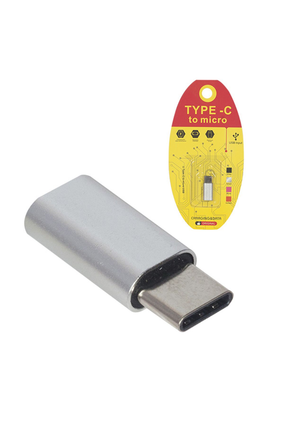 Go İthalat MICRO USB TO TYPE-C ÇEVİRİCİ OTG APARAT (4645)