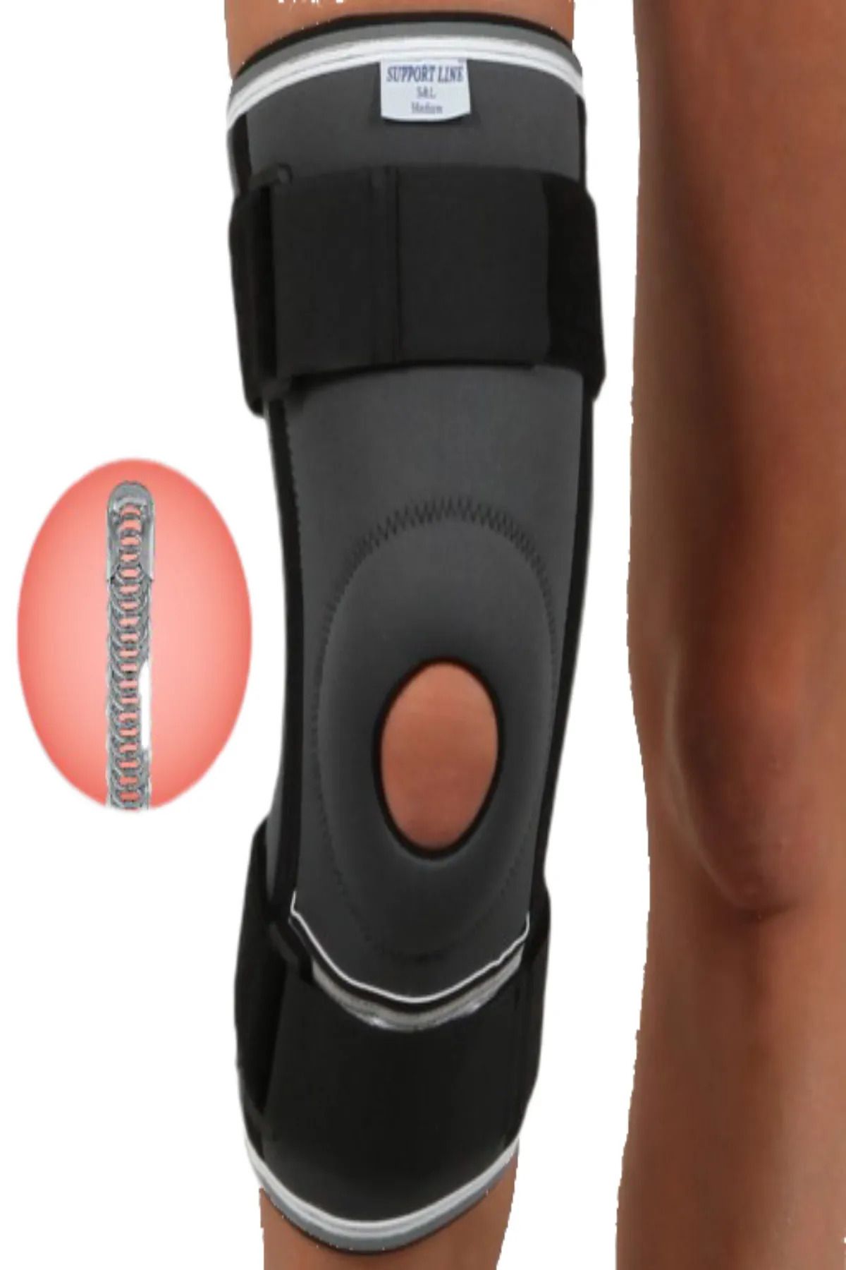 Sincolart-Lipopoint Velcro - Orthopedic Knee Brace for Women & Men with Patella and Ligament Support 1