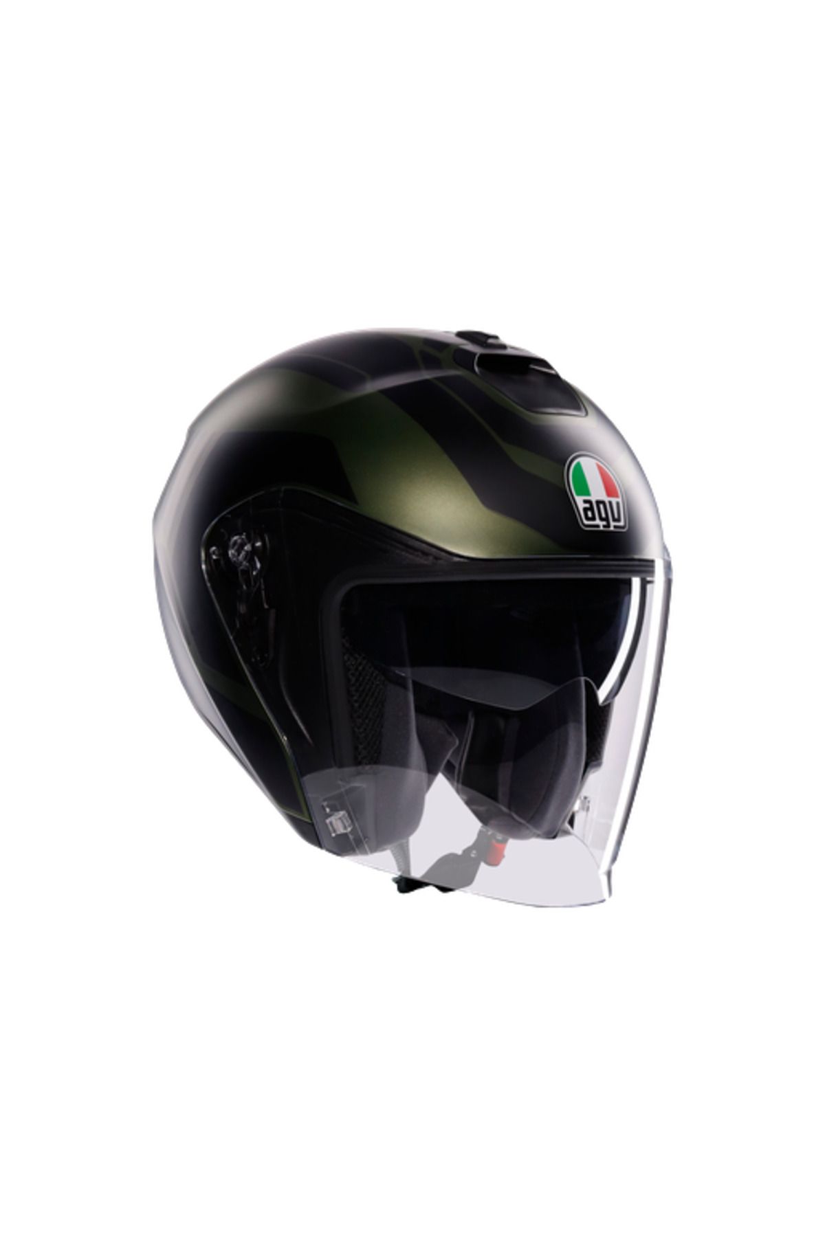 AGV KASK/IRIDES SAKAI MATT GREEN BLACK CONF.